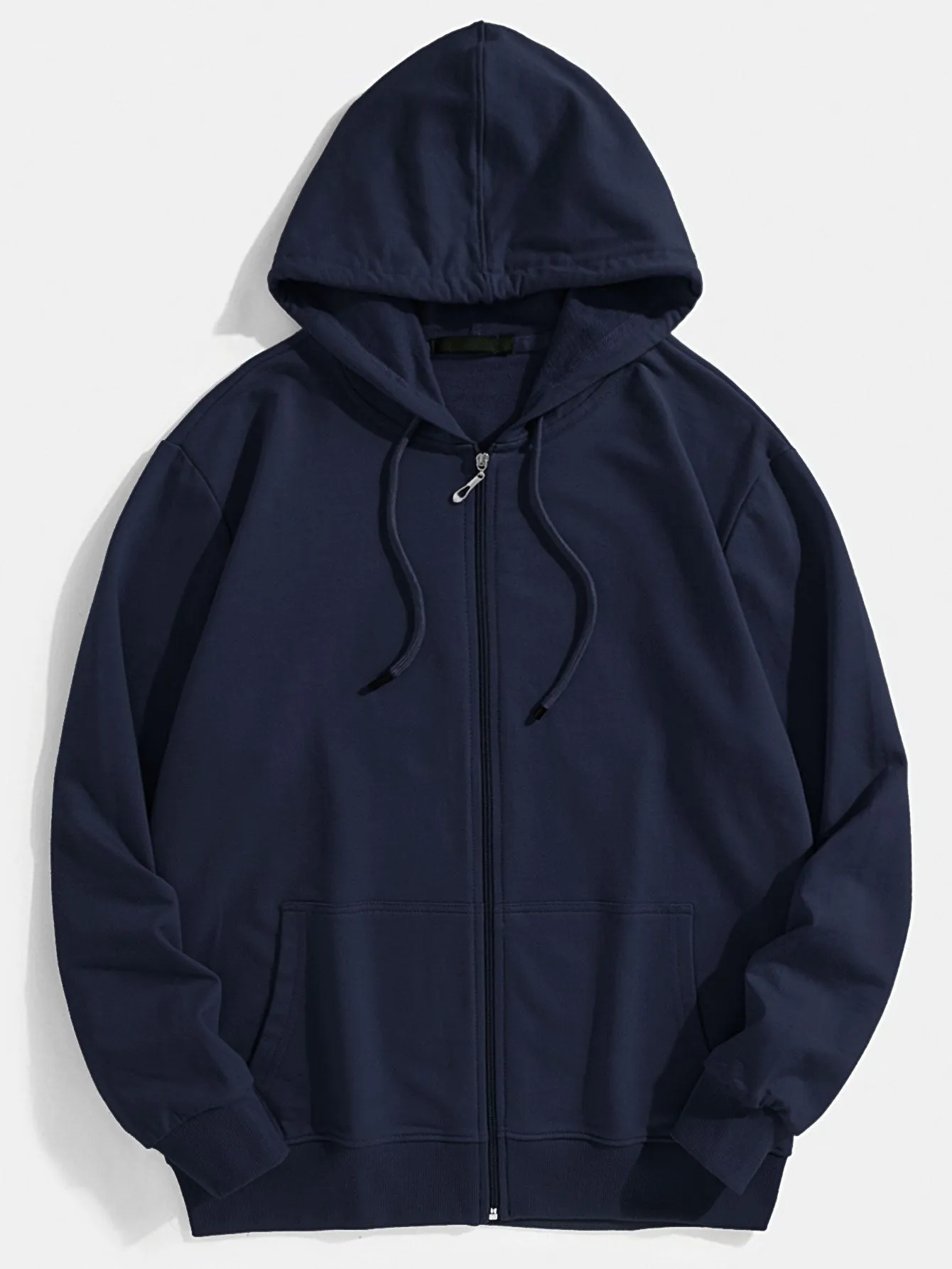 Basic Zip Through Hoodie sold by Hoooyi product image thumbnail 3