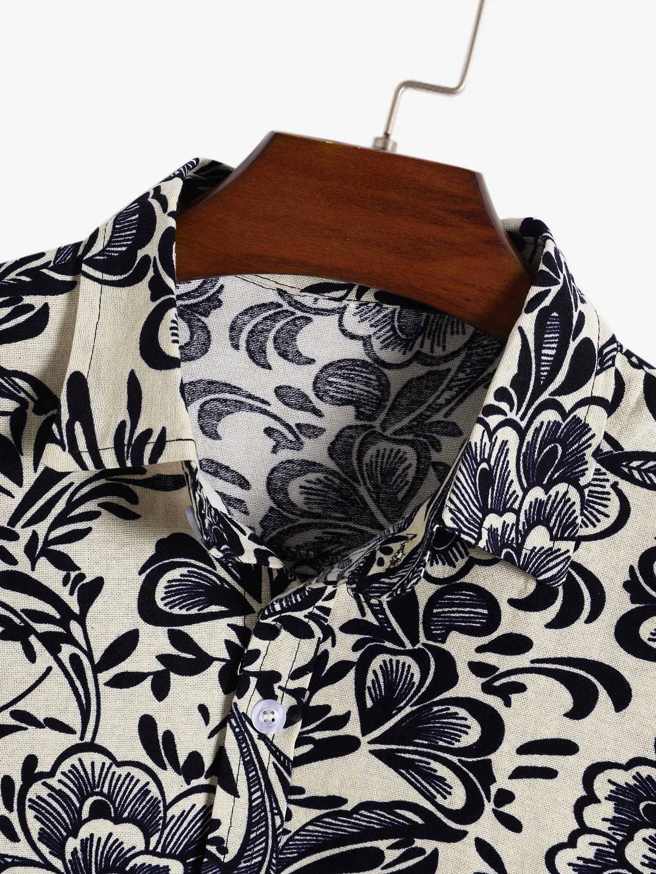 Floral Ethnic Style Print Shirts sold by Hoooyi product image thumbnail 3