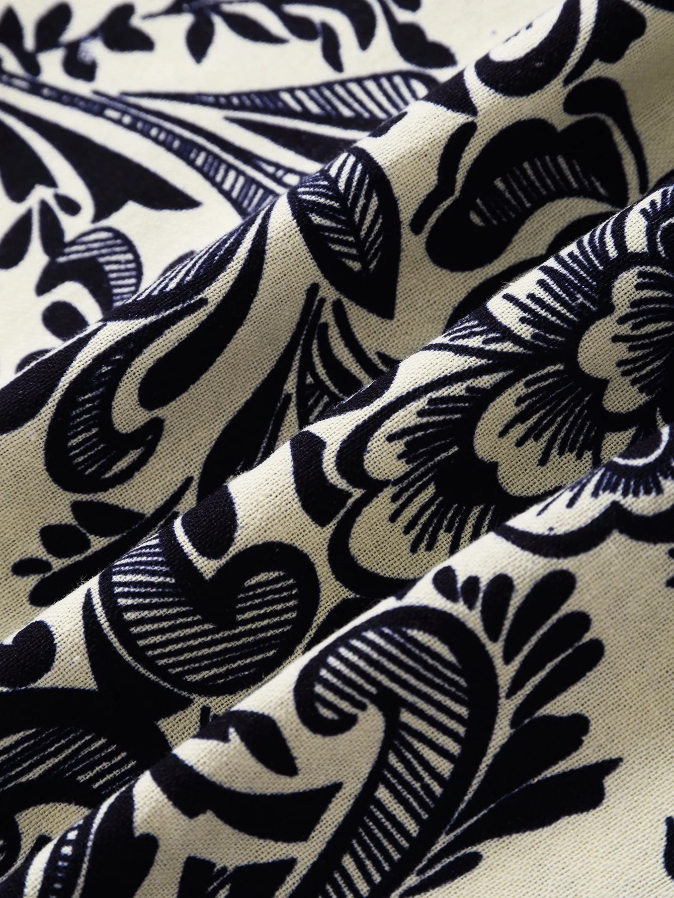 Floral Ethnic Style Print Shirts sold by Hoooyi product image thumbnail 4