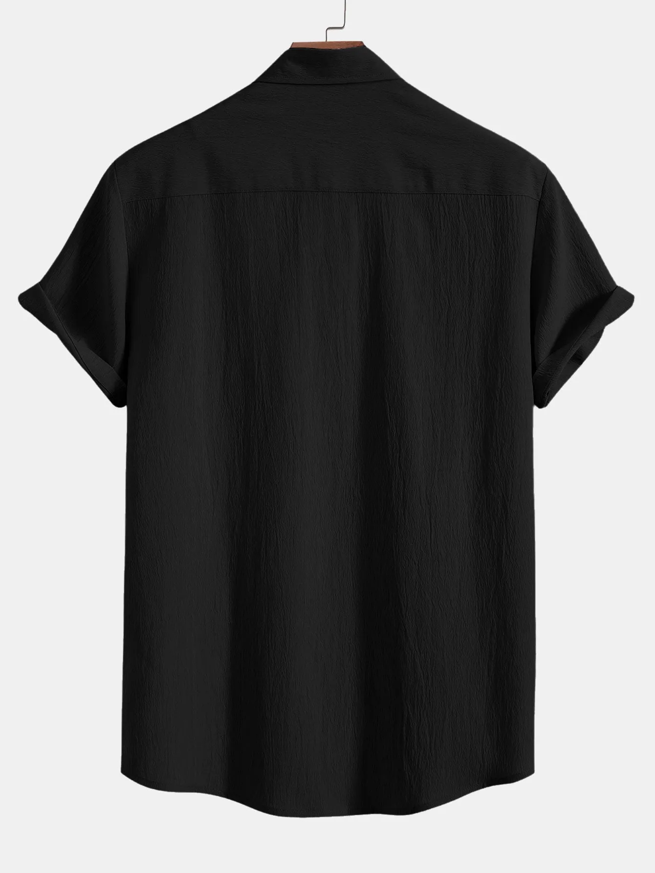 Crinkled Textured Shirt sold by Hoooyi product image thumbnail 4