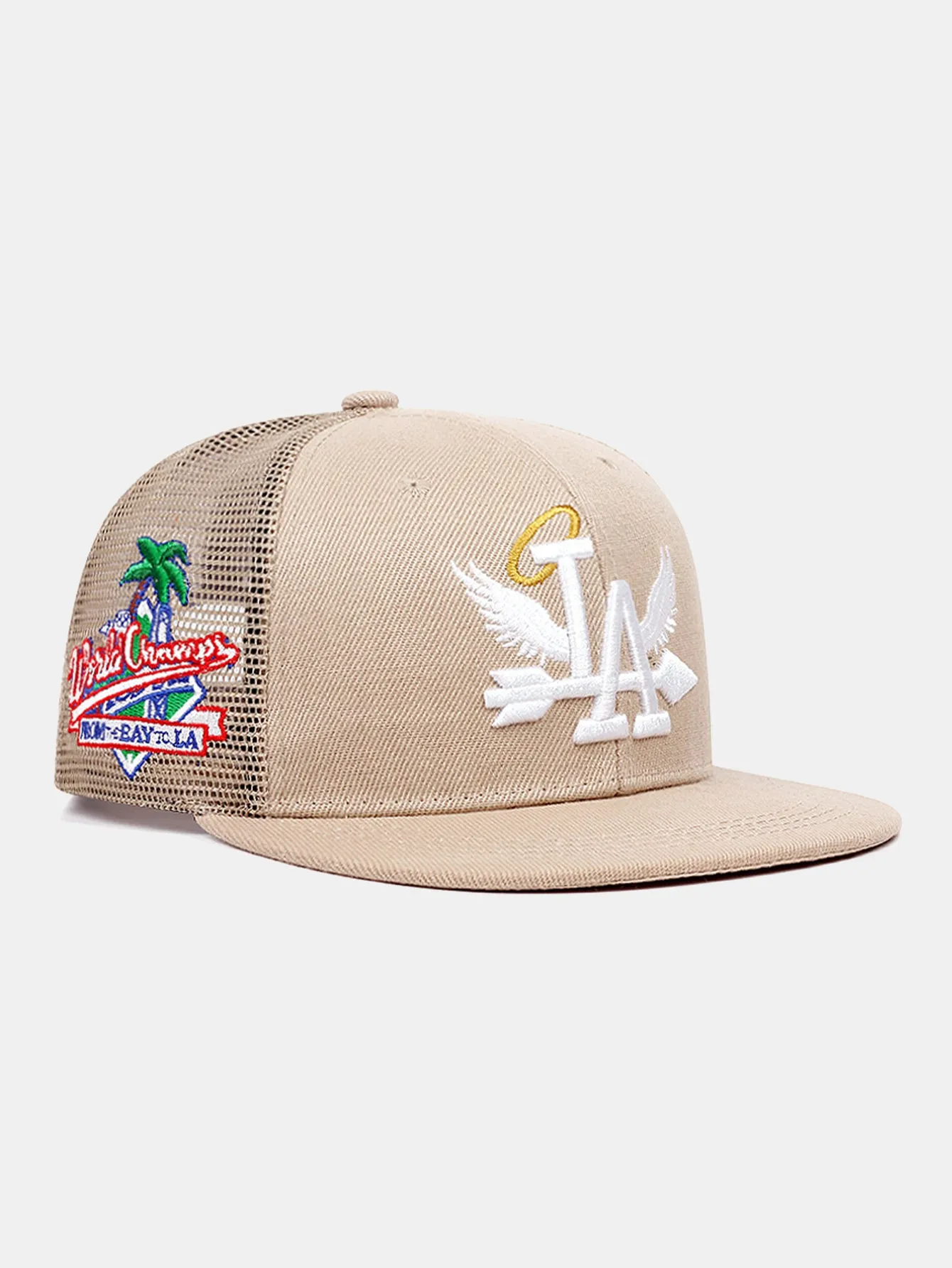Letter Embroidery Street Style Baseball Cap sold by Hoooyi product image thumbnail 4