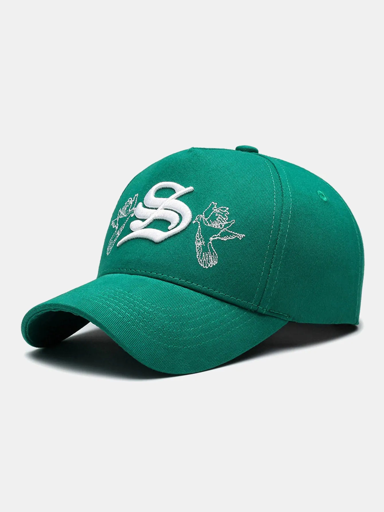 Letter Embroidered Baseball Cap sold by Hoooyi product image thumbnail 3