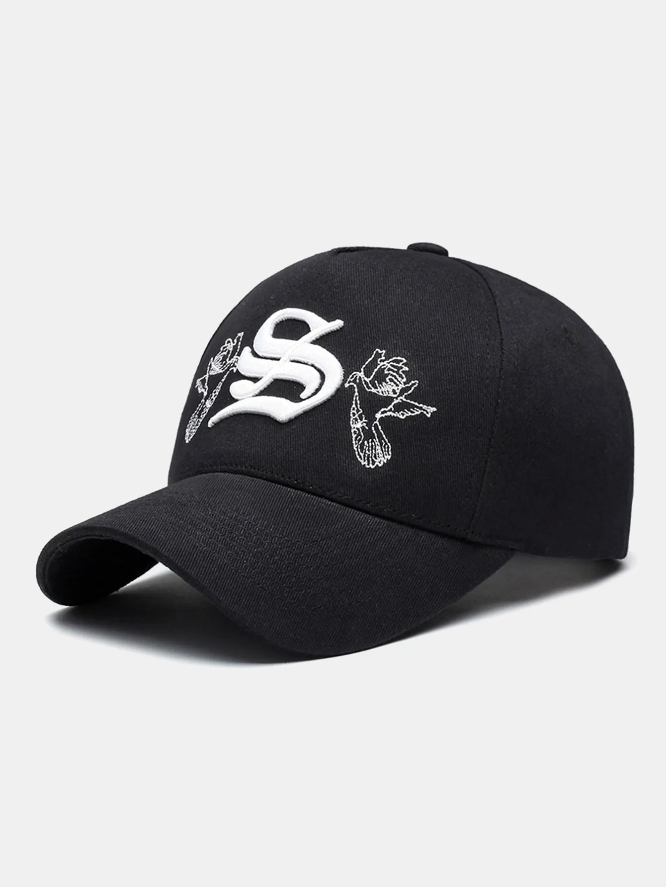 Letter Embroidered Baseball Cap sold by Hoooyi