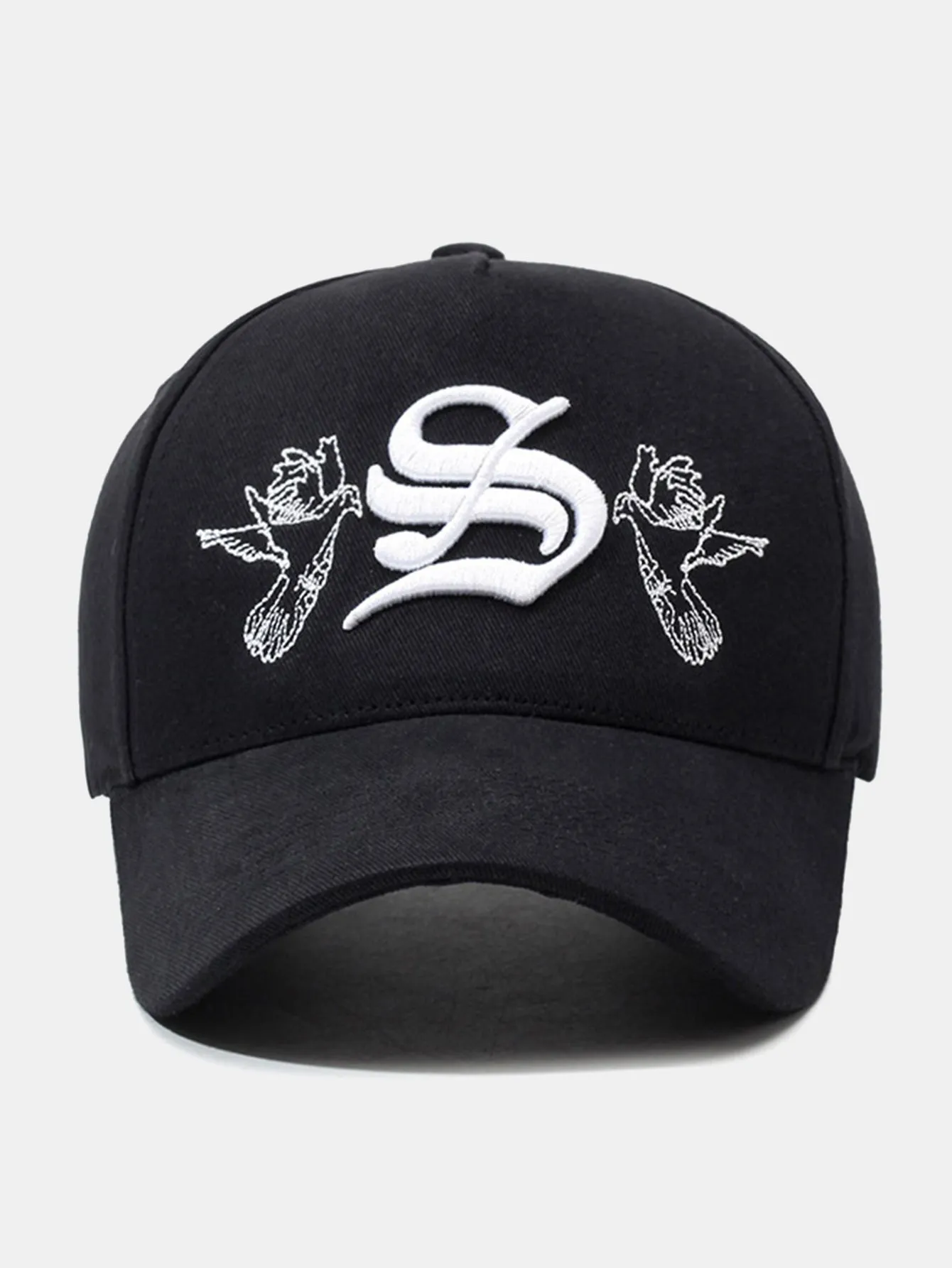 Letter Embroidered Baseball Cap sold by Hoooyi product image thumbnail 4