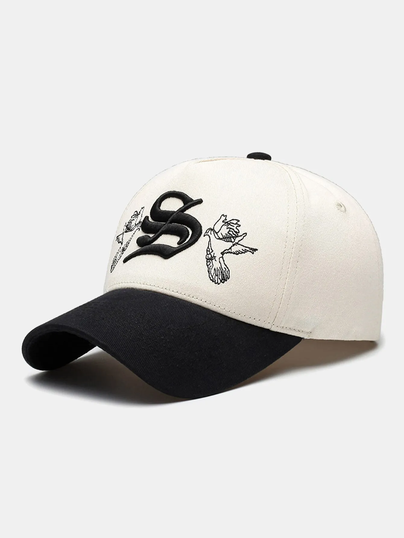 Letter Embroidered Baseball Cap sold by Hoooyi product image thumbnail 2