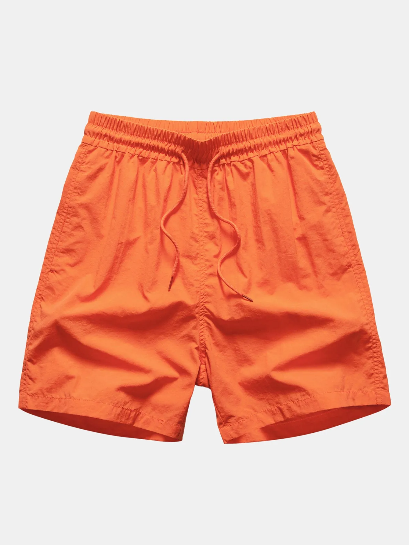 Palm Tree Print Drop Shoulder Oversize T-Shirt & Man Mid Length Drawstring Swim Shorts sold by Hoooyi product image thumbnail 3