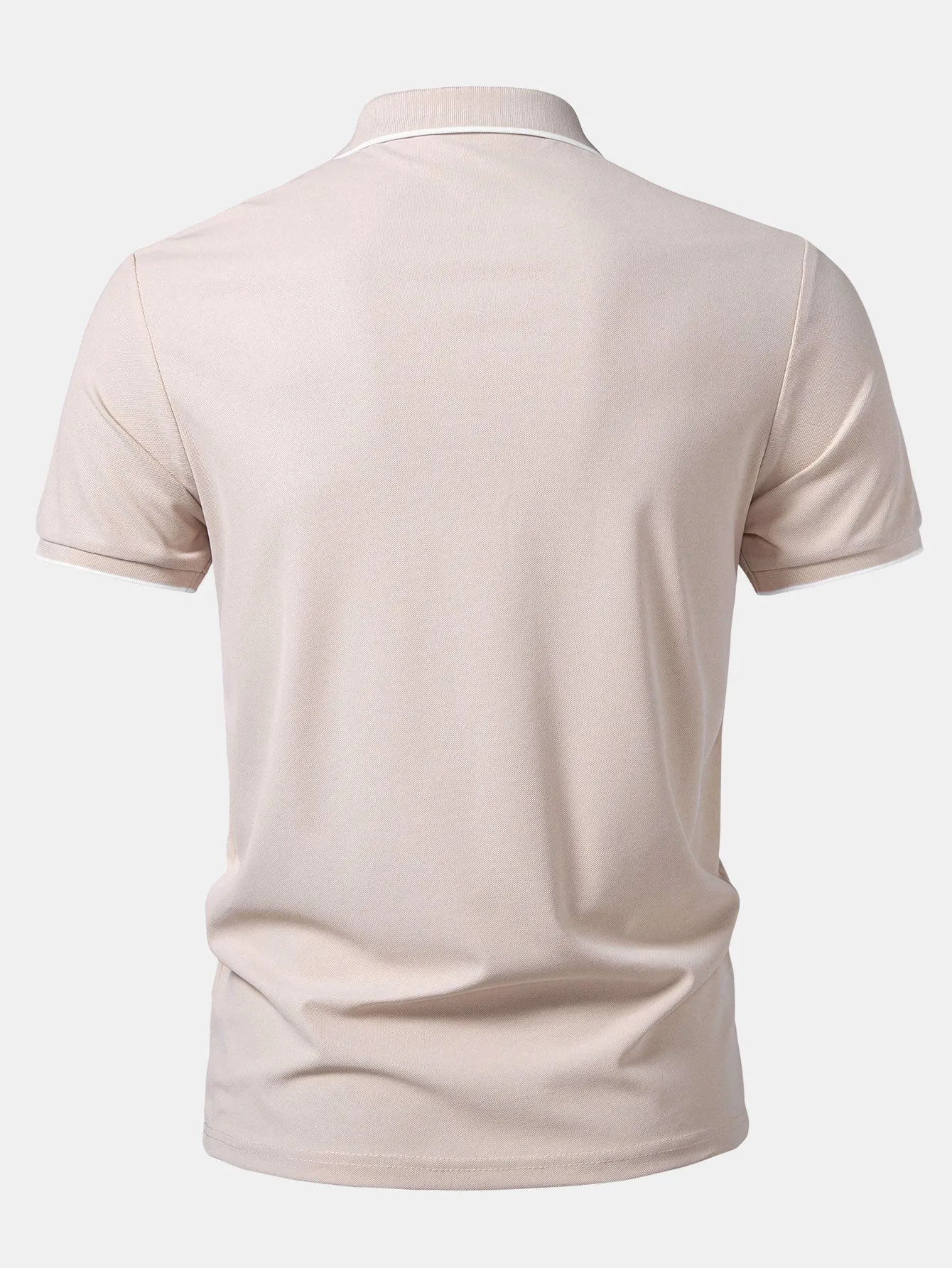 Covered-Zip Polo sold by Hoooyi product image thumbnail 4