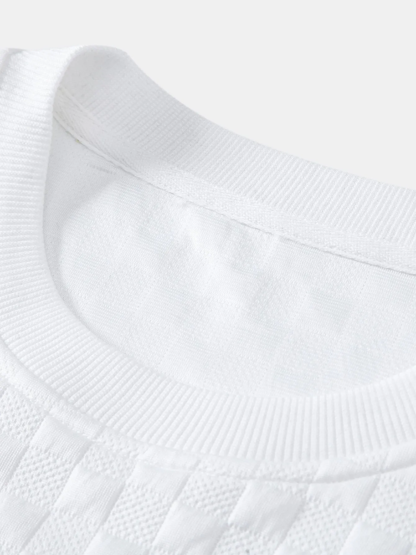 Relax Fit Checkerboard T-Shirt sold by Hoooyi product image thumbnail 5