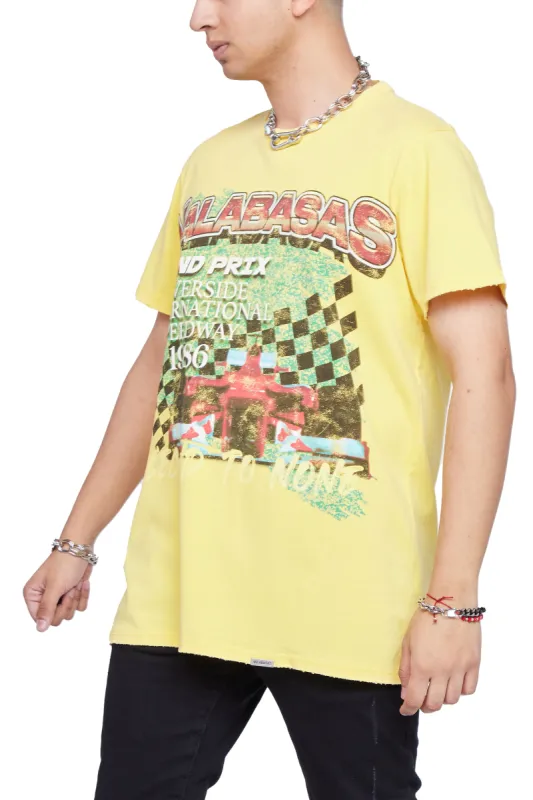 "1ST PLACE" VINTAGE YELLOW TEE sold by valabasas