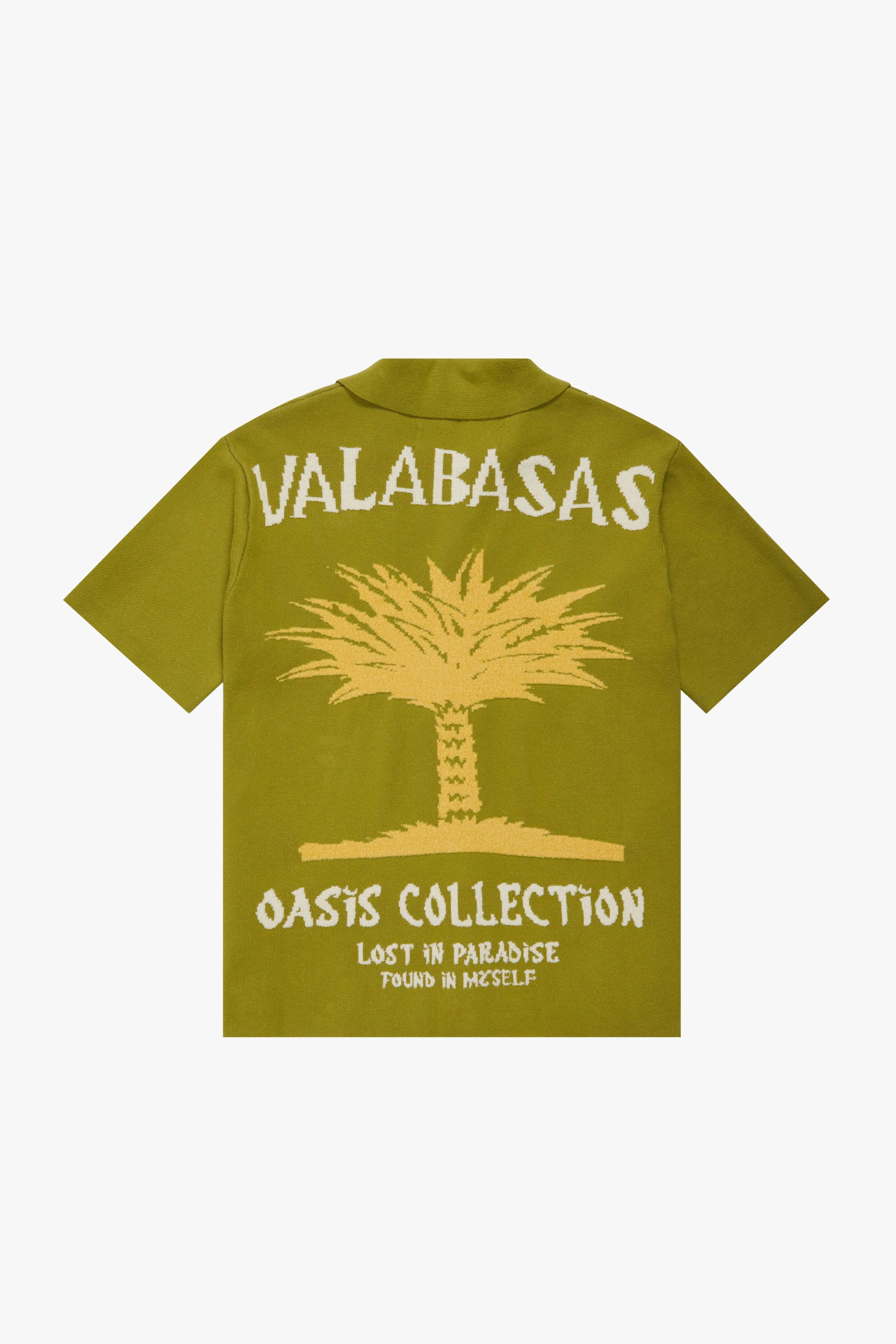 "LOS PALMAS" BUTTON-DOWN GREEN sold by valabasas product image thumbnail 3