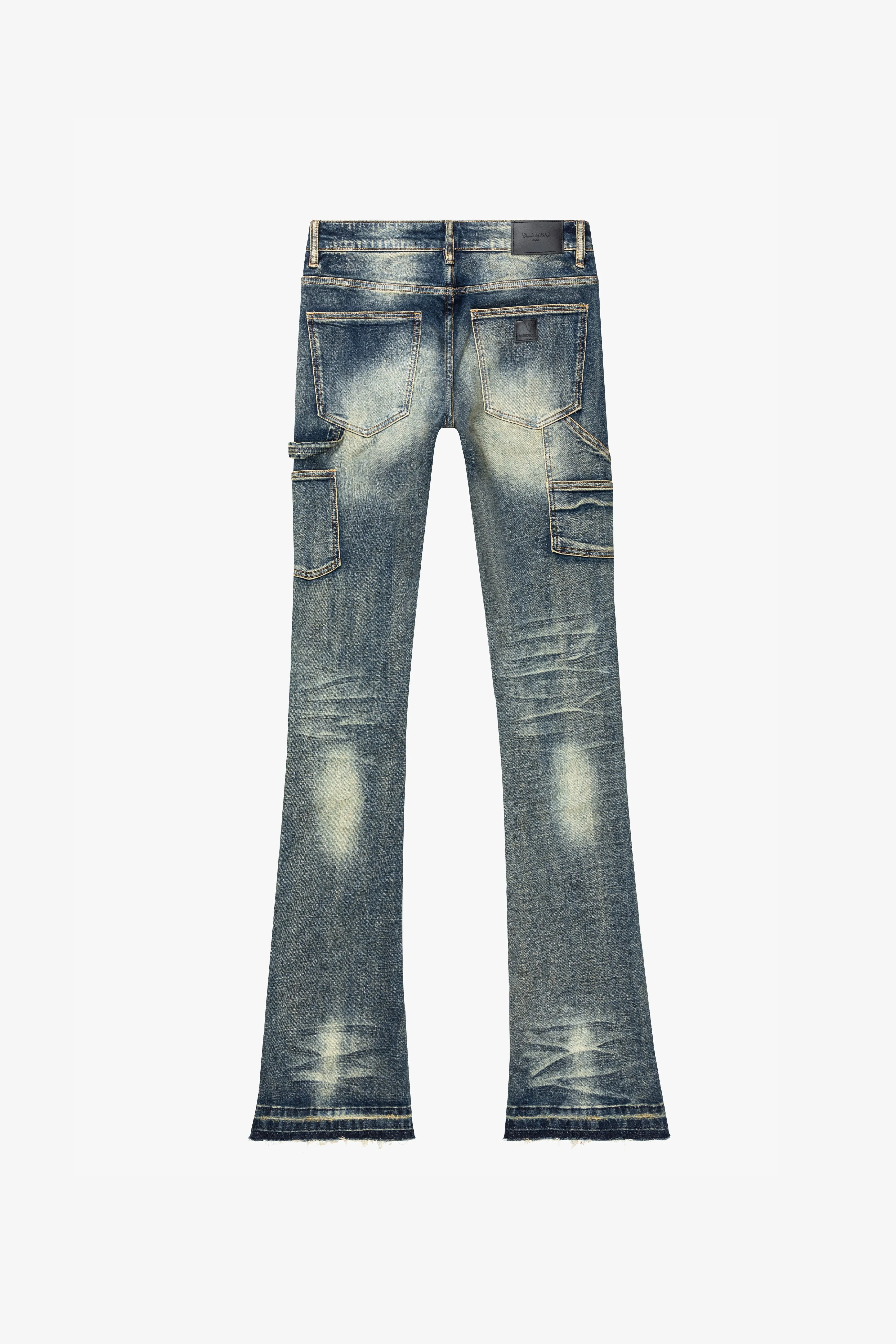 "MR. EXTENDO"SUPER STACKED JEAN DK. VINTAGE WASH sold by valabasas product image thumbnail 3