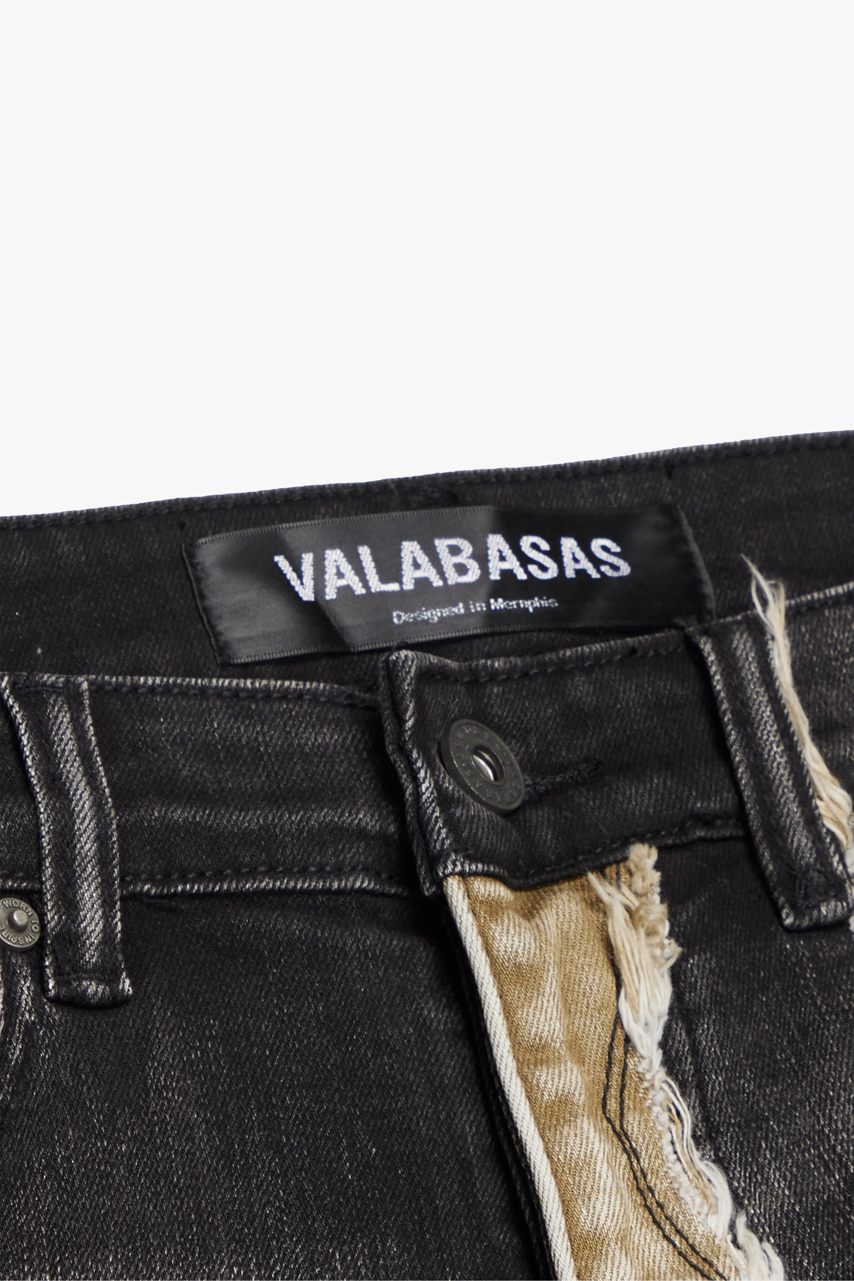 "CHICAGO" STACKED FLARE JEAN BRASSWOOD sold by valabasas product image thumbnail 3