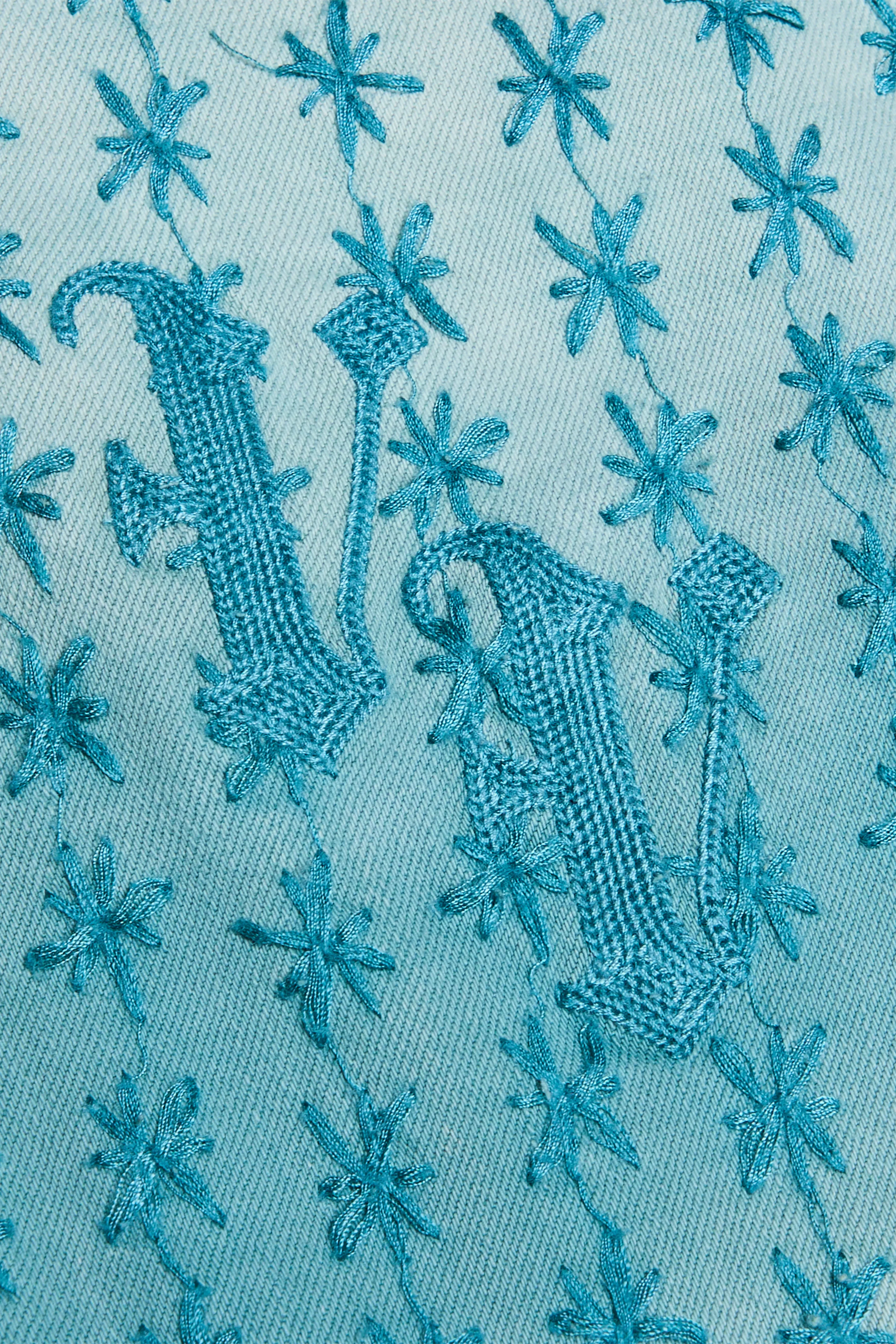 "ASTERISK" STACKED FLARE LT.BLUE/BLUE sold by valabasas product image thumbnail 2