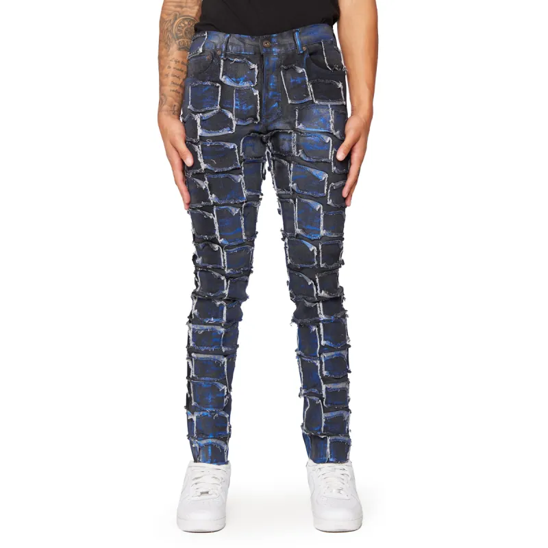 VALABASAS JEANS “FUTURE” ROYAL WAXED sold by valabasas