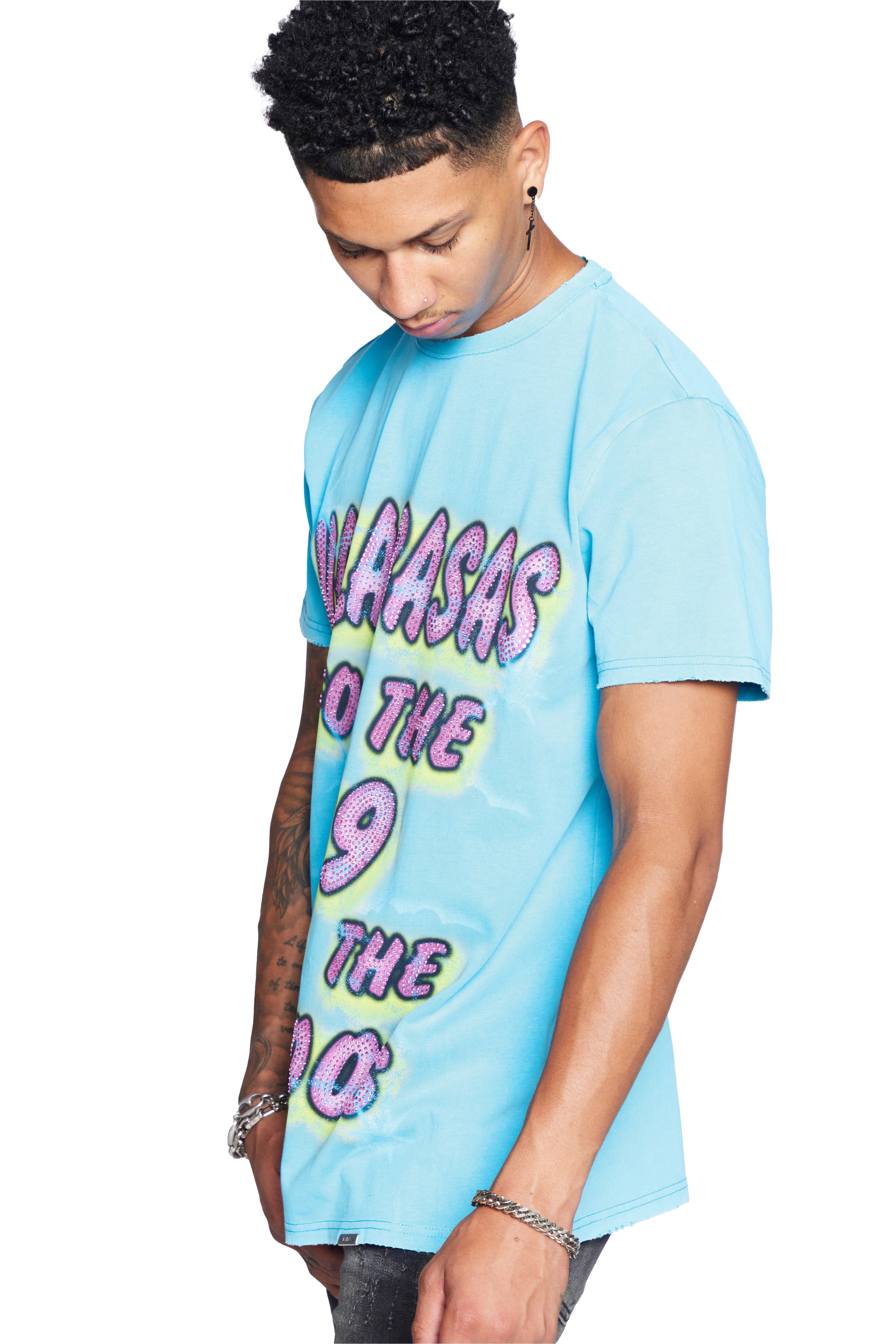 VALABASAS TEE “TAKE OVER” VINTAGE SKY sold by valabasas product image thumbnail 5