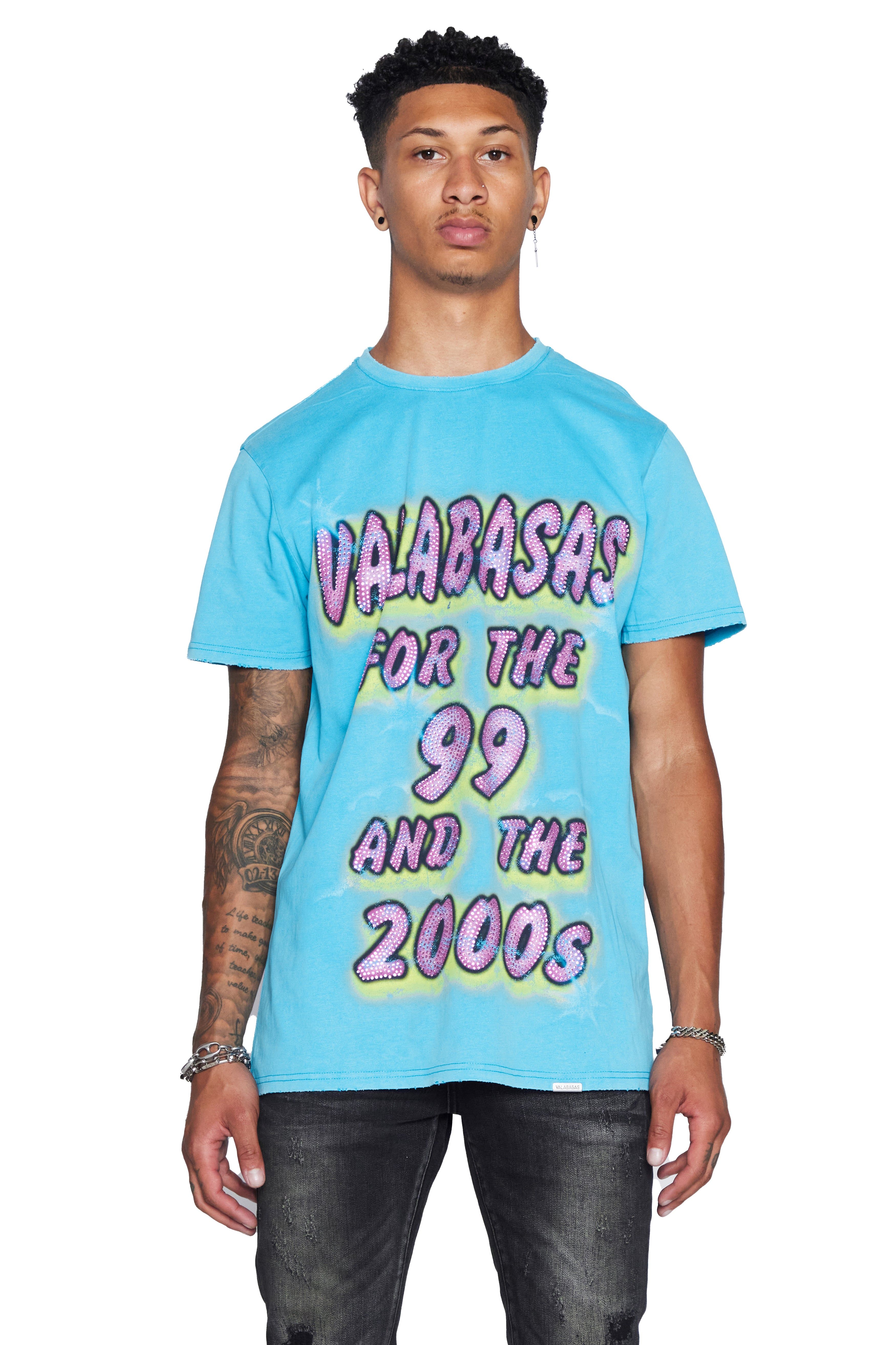 VALABASAS TEE “TAKE OVER” VINTAGE SKY sold by valabasas
