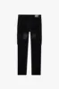 "LUXE" BLACK SUEDE SKINNY JEAN sold by valabasas