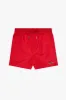 "SIGNATURE SCRIPT" RED NYLON SHORTS sold by valabasas