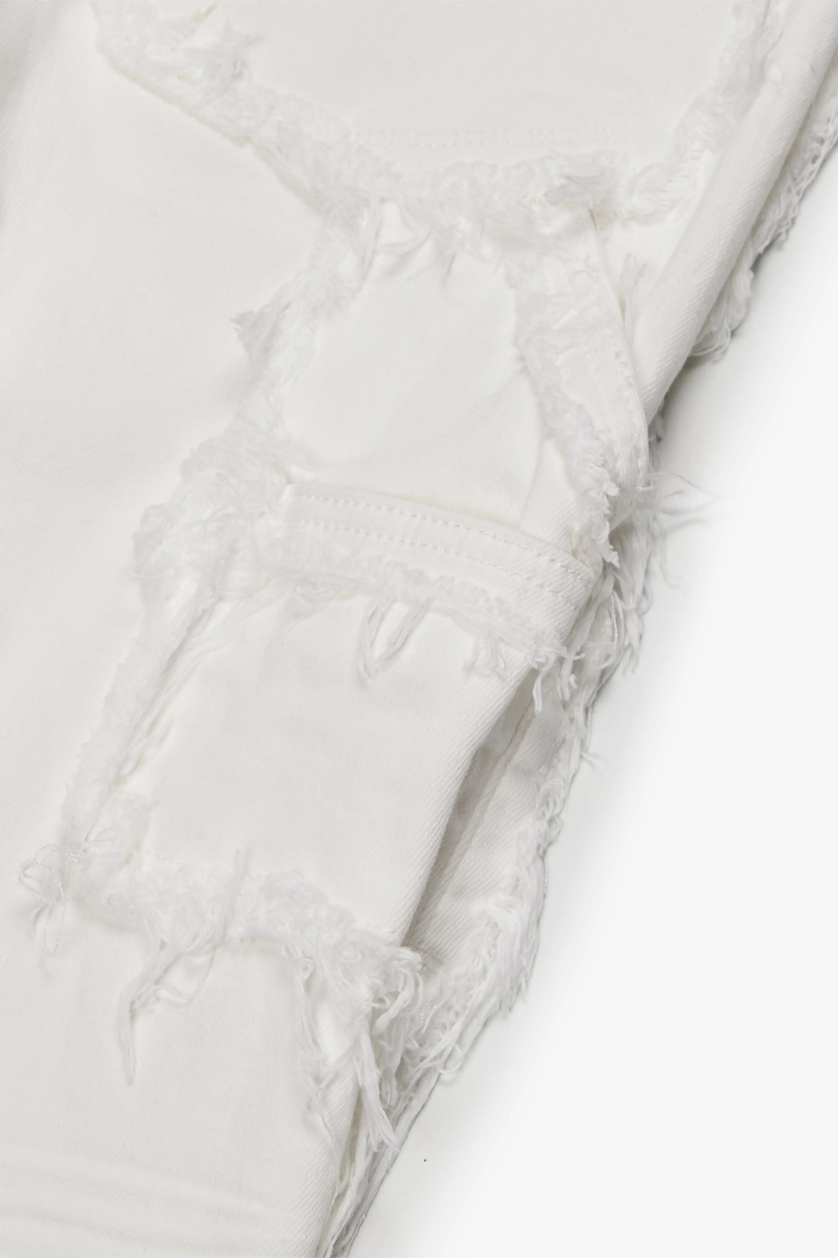 "SKYLINE" STACKED FLARE JEAN WHITE sold by valabasas product image thumbnail 4