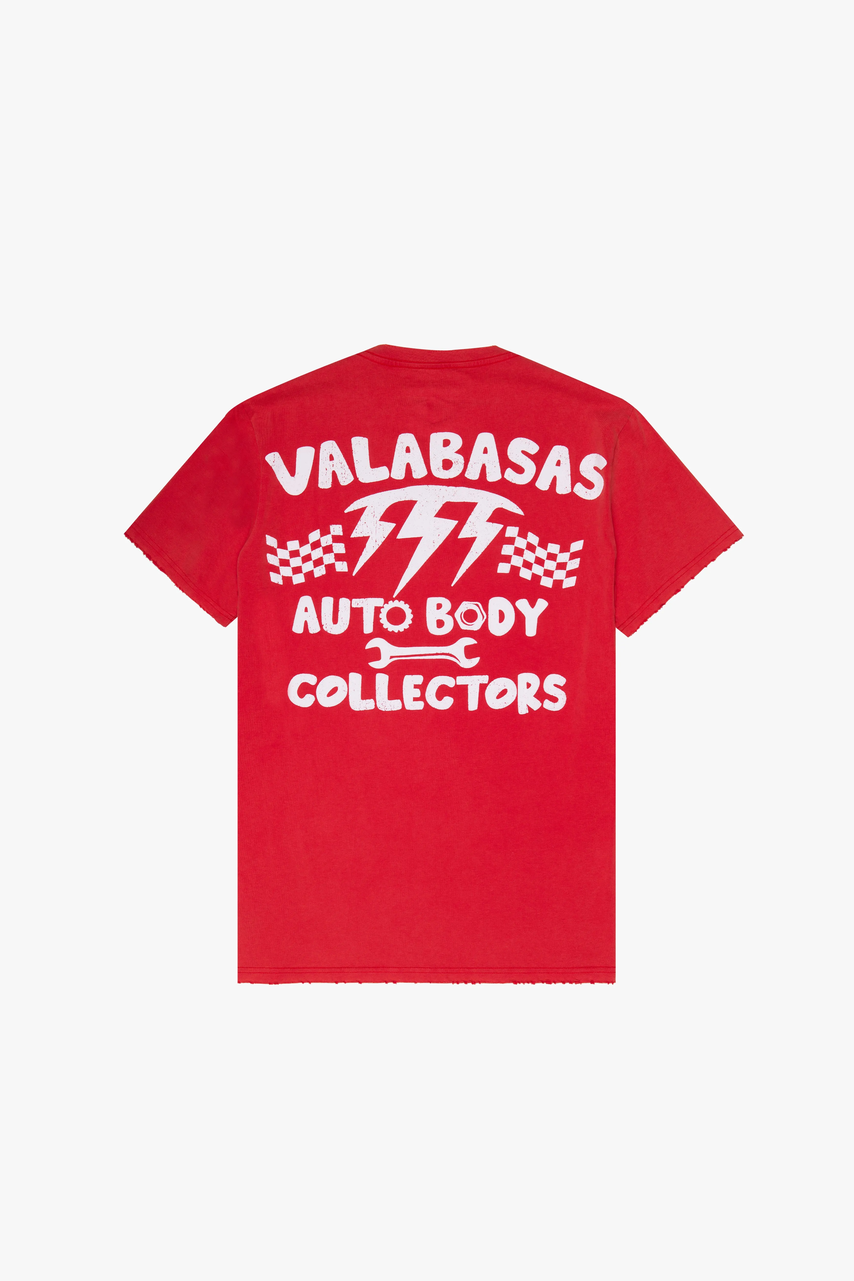 "GOLDFLAME" VINTAGE RED TEE sold by valabasas product image thumbnail 3