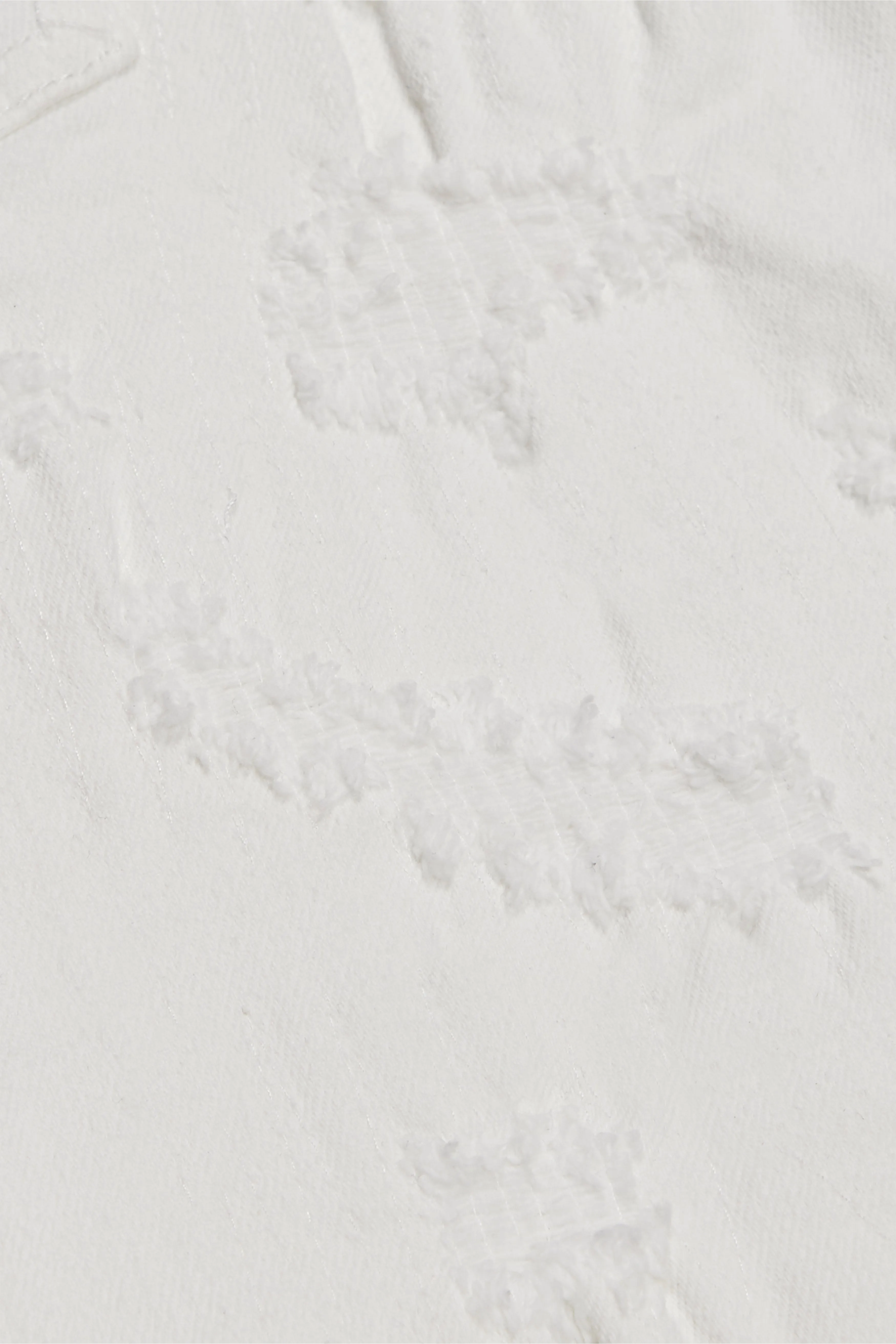 "ZERO” FLARE JEAN WHITE STACKED sold by valabasas product image thumbnail 3