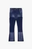 "THE CARPENTER” BLUE STACKED FLARE JEAN sold by valabasas