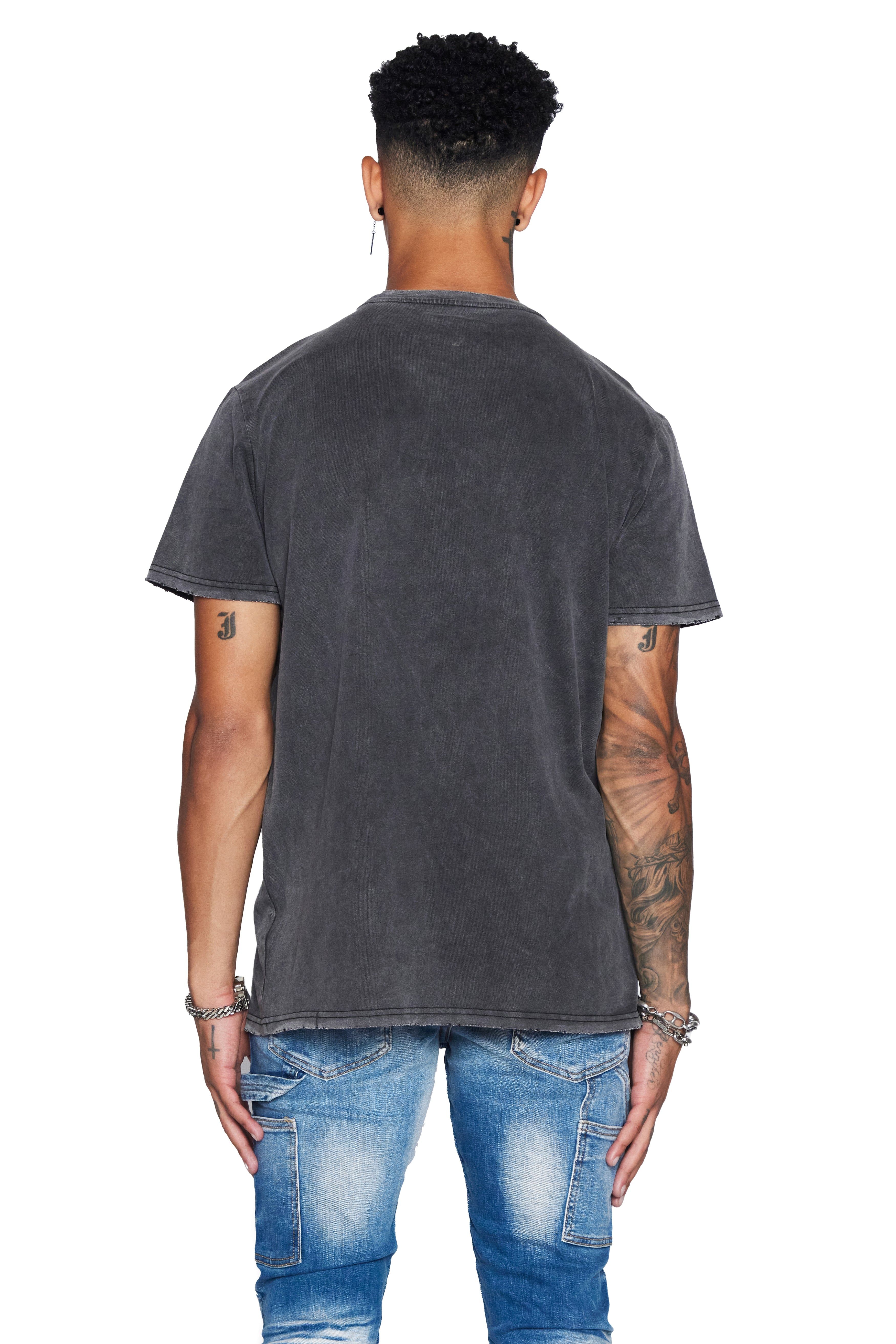 VALABASAS TEE “THE LIFE” VINTAGE BLACK sold by valabasas product image thumbnail 5