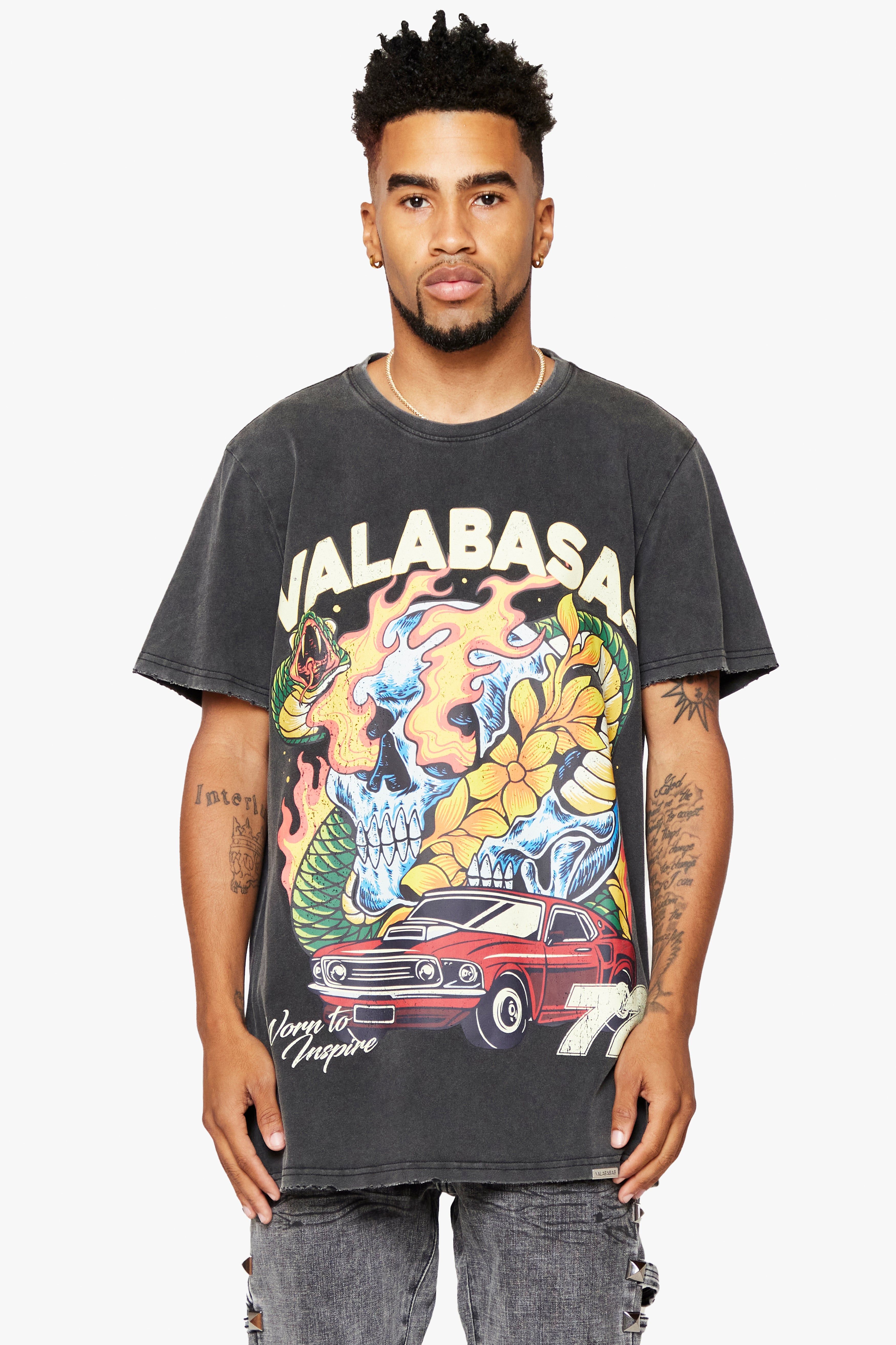 "RARE WORLD/SNAKED" VINTAGE BLACK TEE sold by valabasas