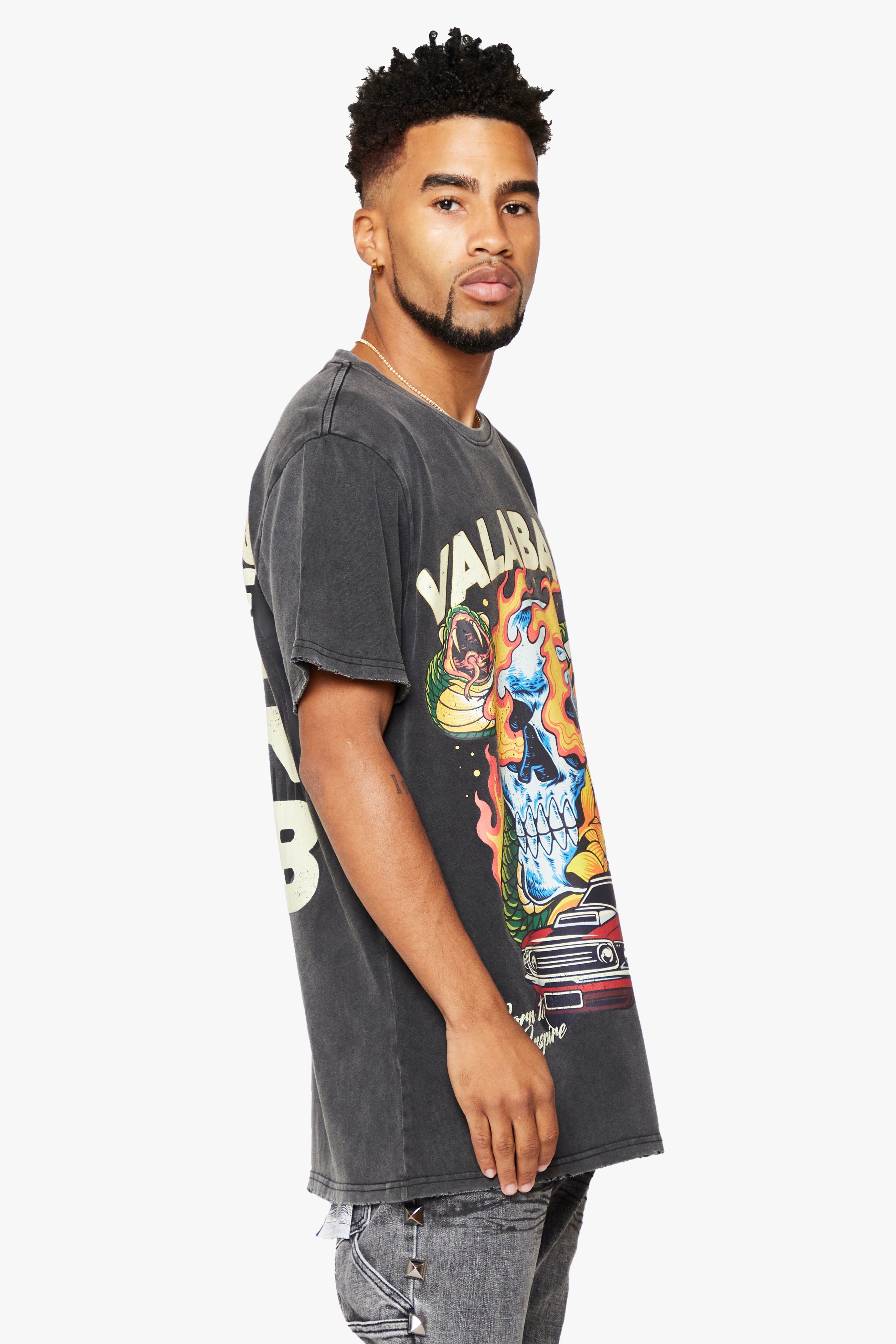 "RARE WORLD/SNAKED" VINTAGE BLACK TEE sold by valabasas product image thumbnail 4