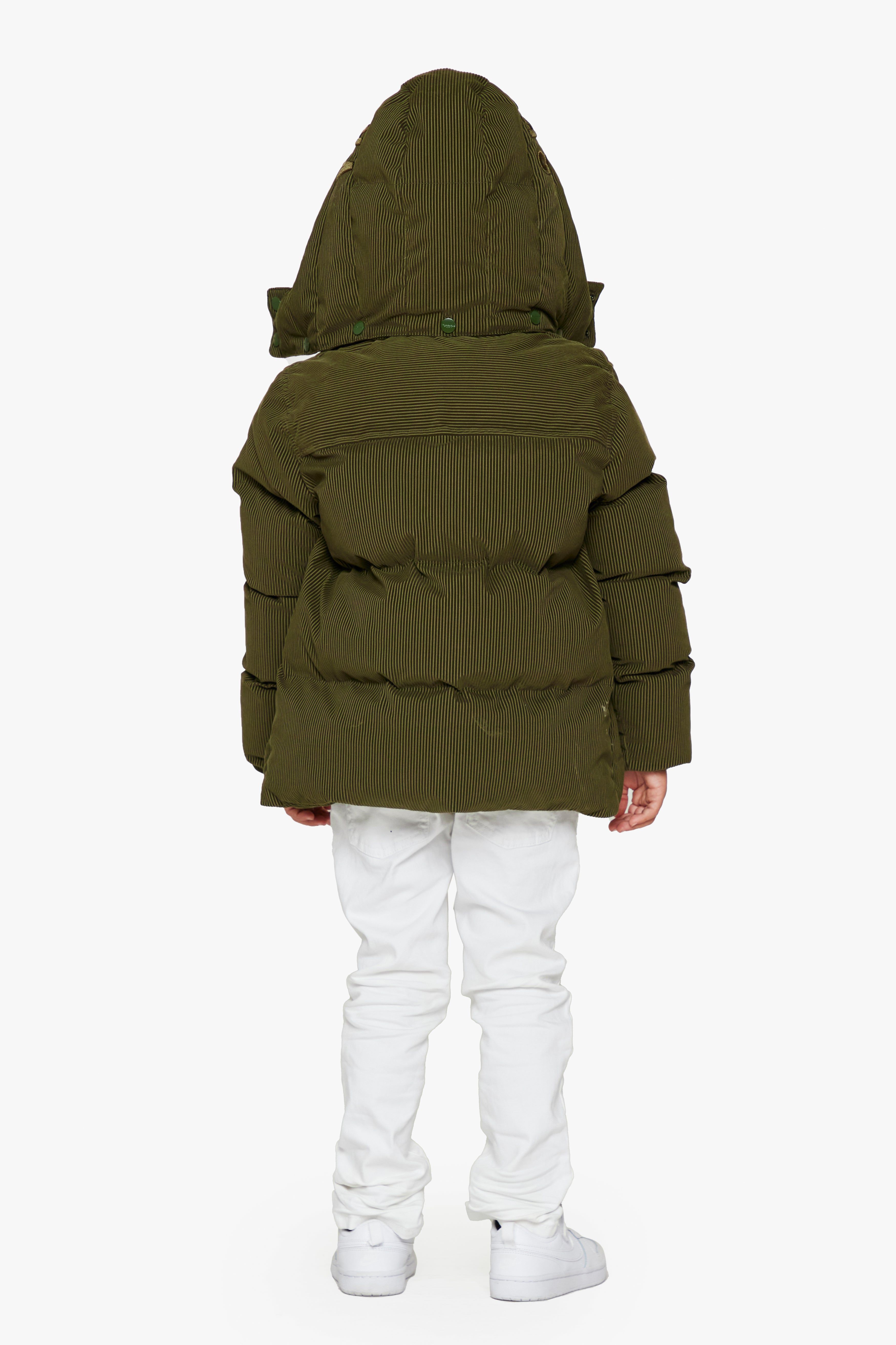"GOYO" GREEN KIDS PUFFER JACKET sold by valabasas product image thumbnail 2