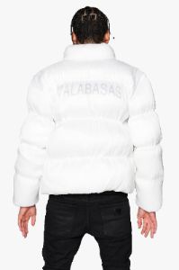 "SPECTRA" WHITE LIGHT UP PUFFER JACKET sold by valabasas