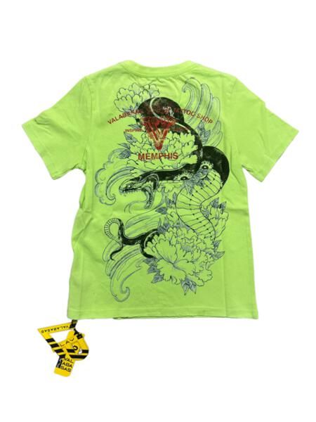 VPLAY TEE “JUNGLE” VINTAGE LIME sold by valabasas product image thumbnail 2