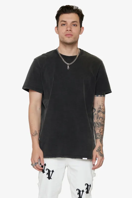VALABASAS TEE "VALA-CORE" VINTAGE BLACK sold by valabasas