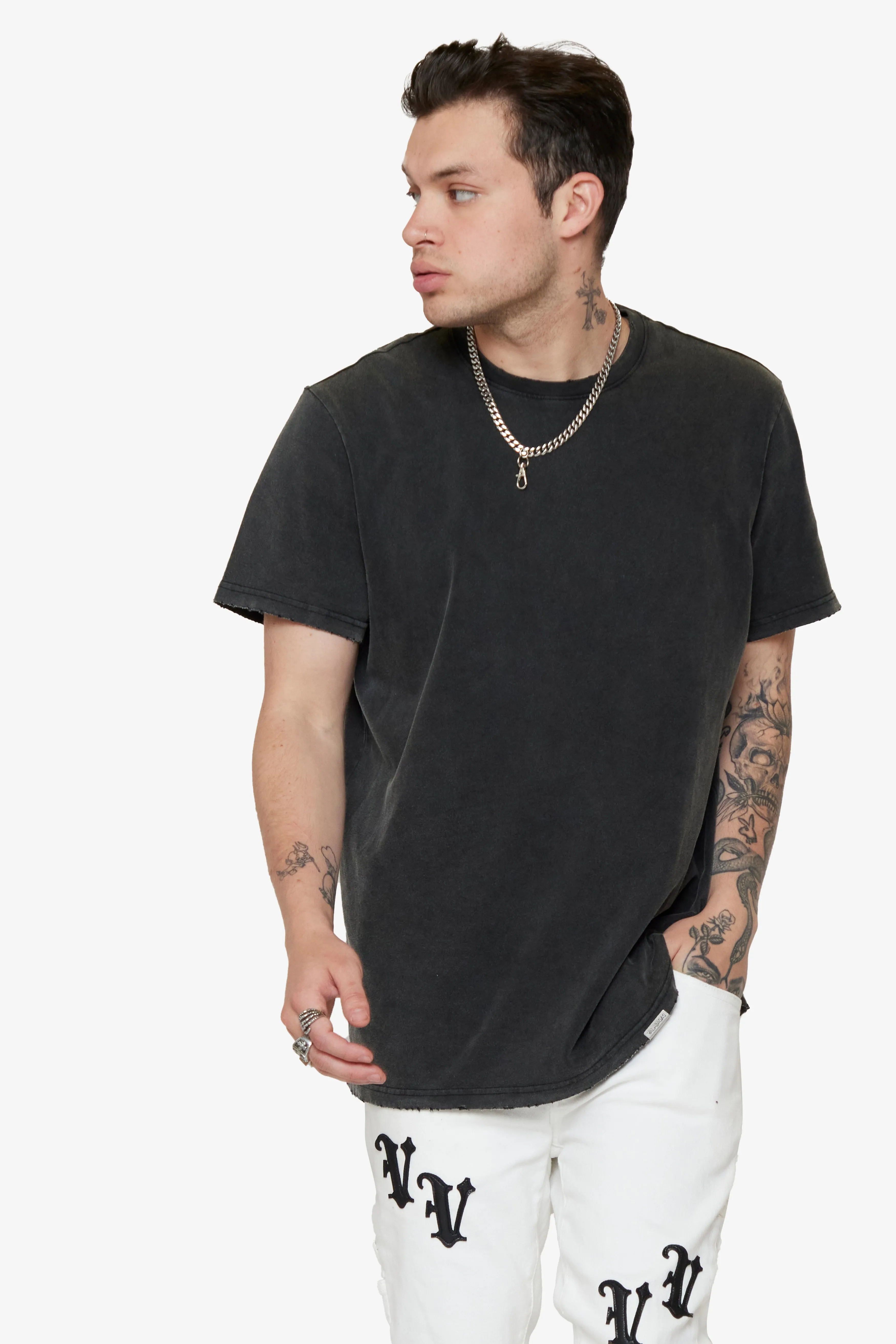 VALABASAS TEE "VALA-CORE" VINTAGE BLACK sold by valabasas product image thumbnail 2