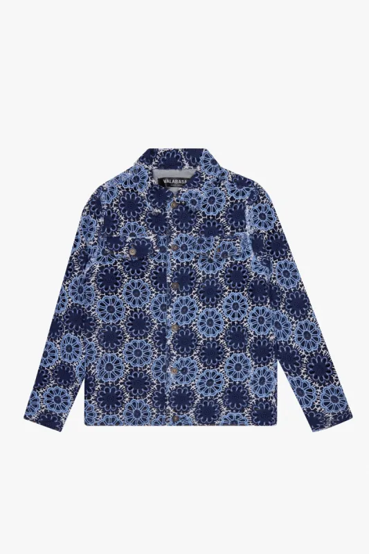 "HIVE" SAPHIRE CASCADE JACKET sold by valabasas