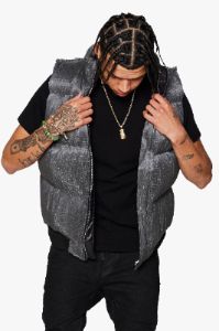 "PRISM" BLACK LIGHT UP PUFFER VEST sold by valabasas