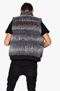 "PRISM" BLACK LIGHT UP PUFFER VEST sold by valabasas