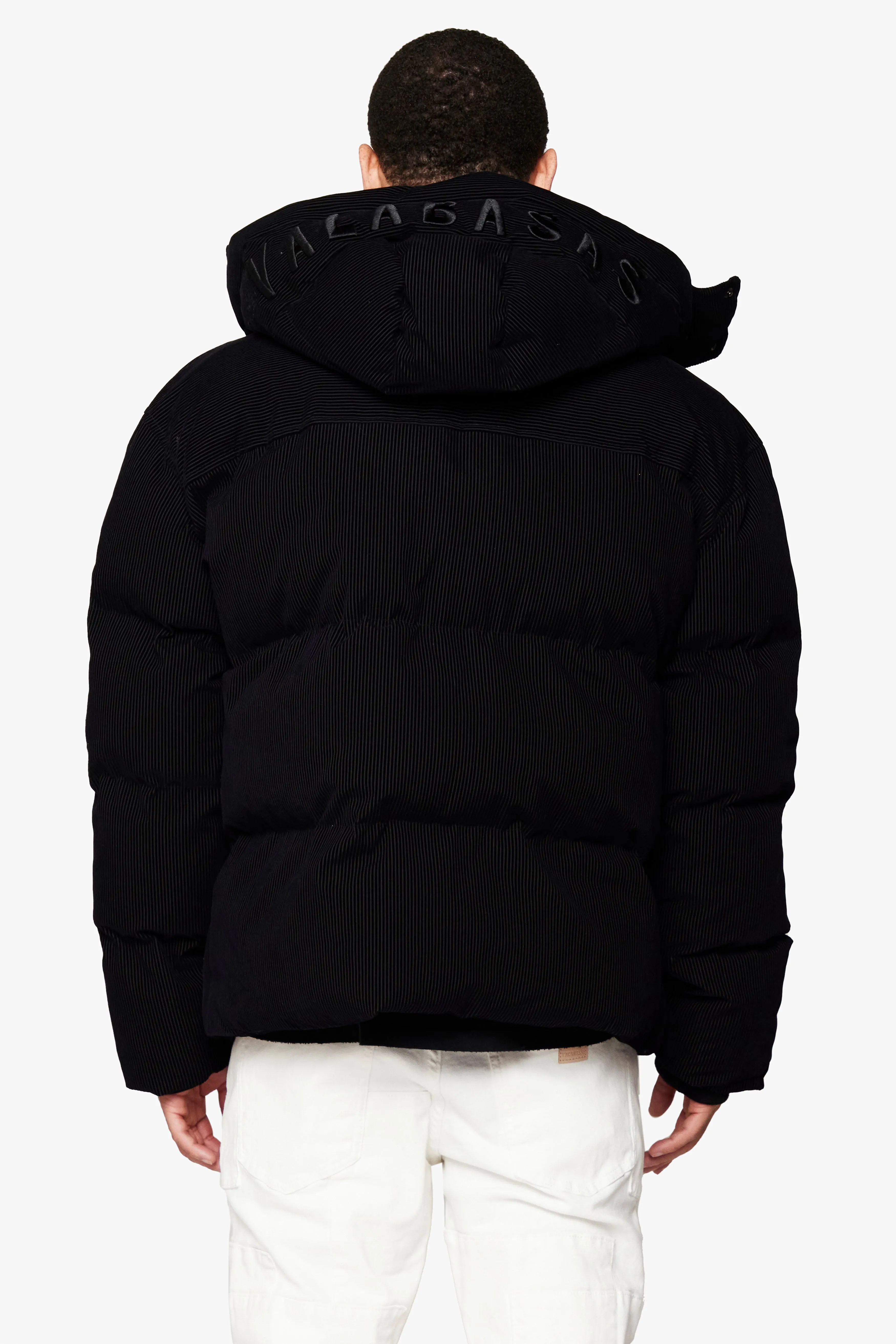 "GOYO" BLACK PUFFER JACKET sold by valabasas product image thumbnail 5