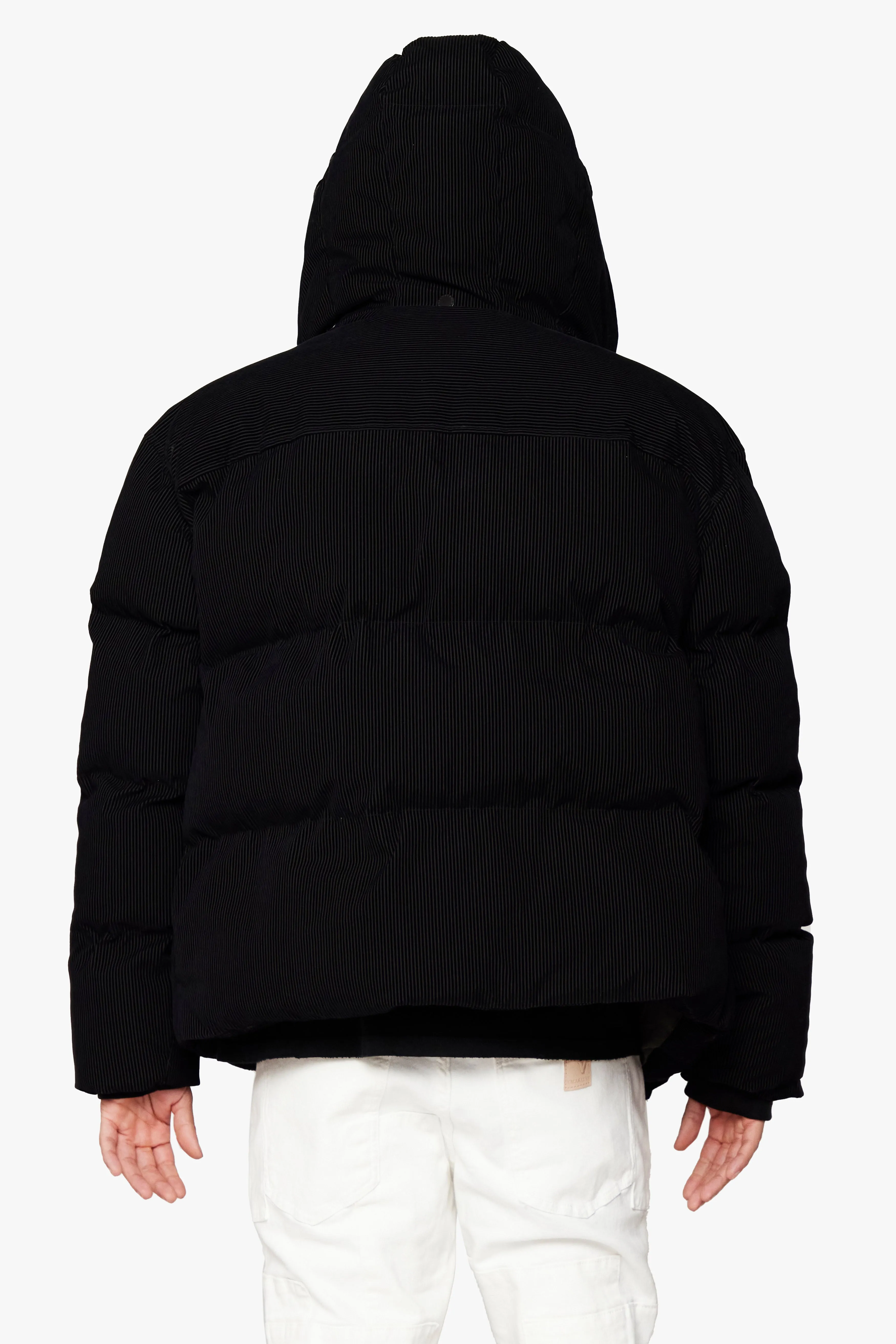 "GOYO" BLACK PUFFER JACKET sold by valabasas product image thumbnail 4