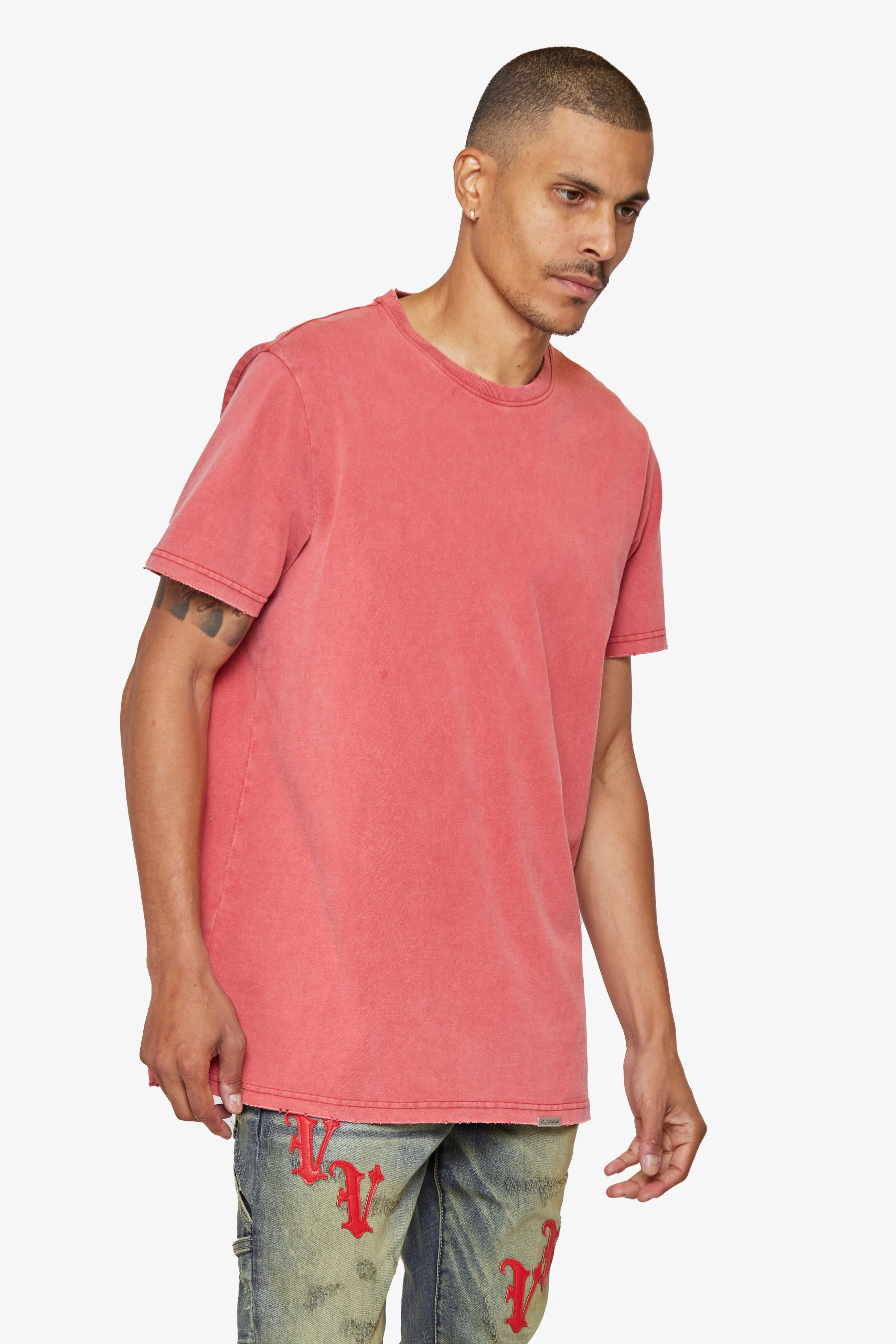 VALABASAS TEE "VALA-CORE" VINTAGE RED sold by valabasas product image thumbnail 2