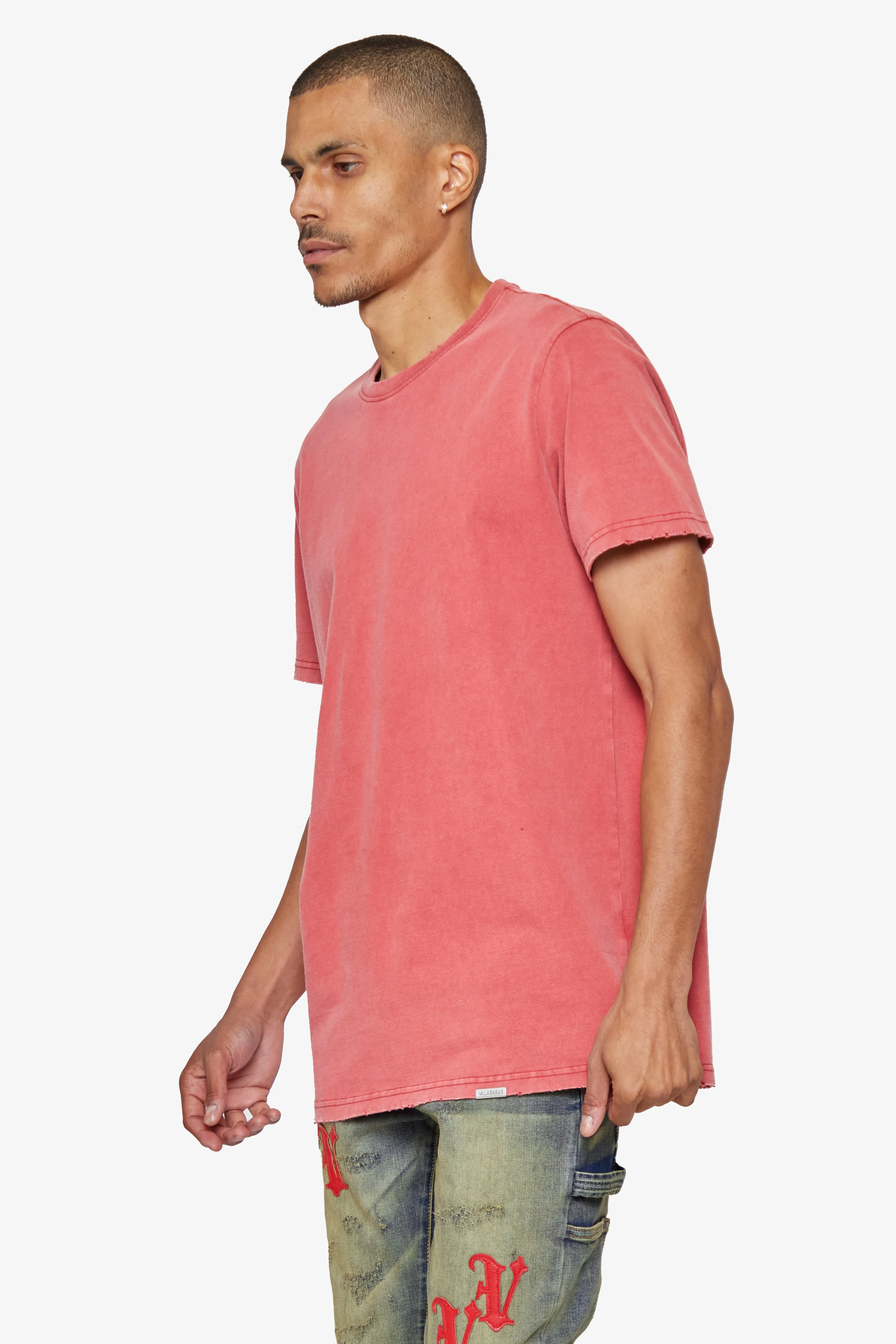 VALABASAS TEE "VALA-CORE" VINTAGE RED sold by valabasas product image thumbnail 3