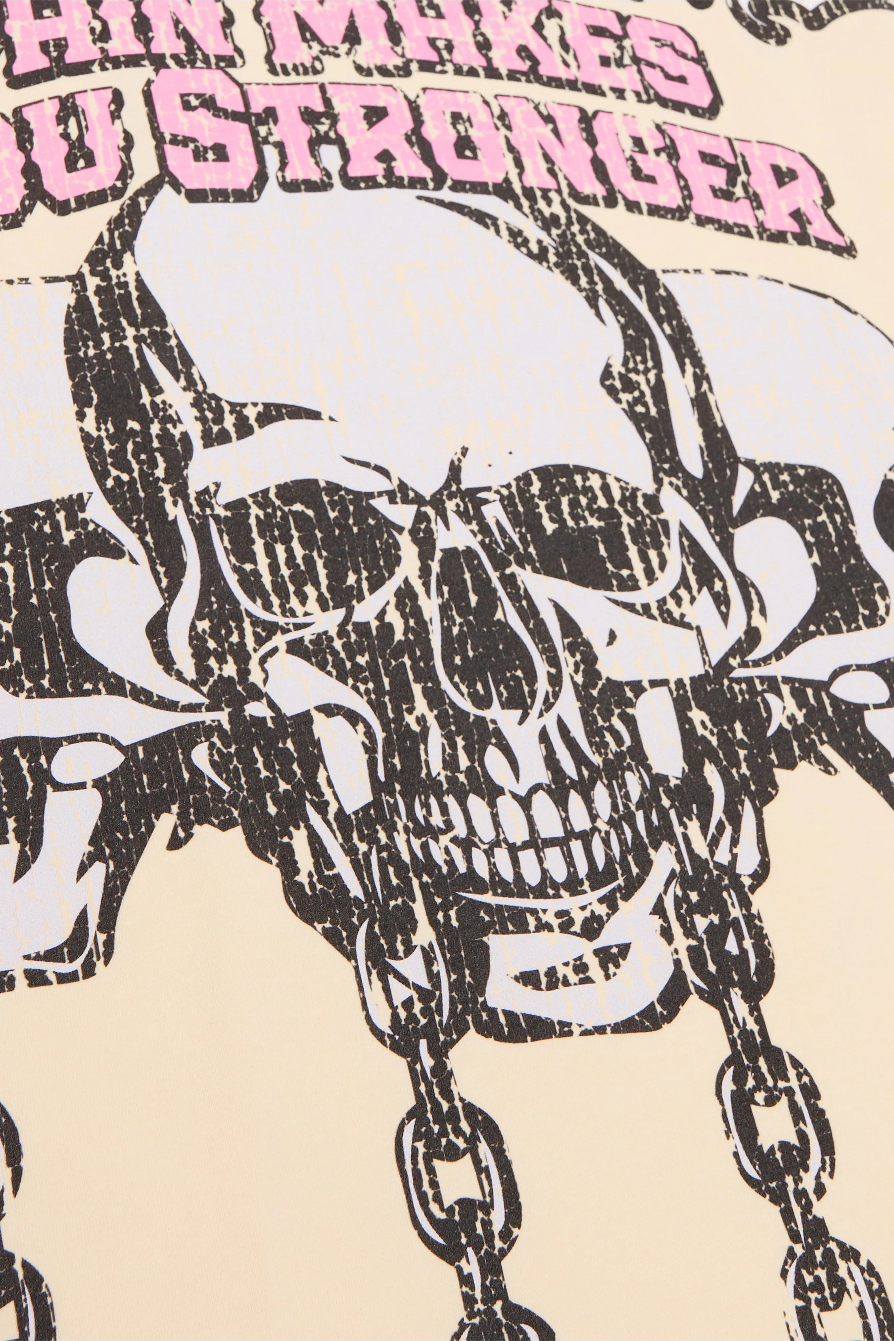 "GLASS STONES" VINTAGE CREAM TEE sold by valabasas product image thumbnail 2