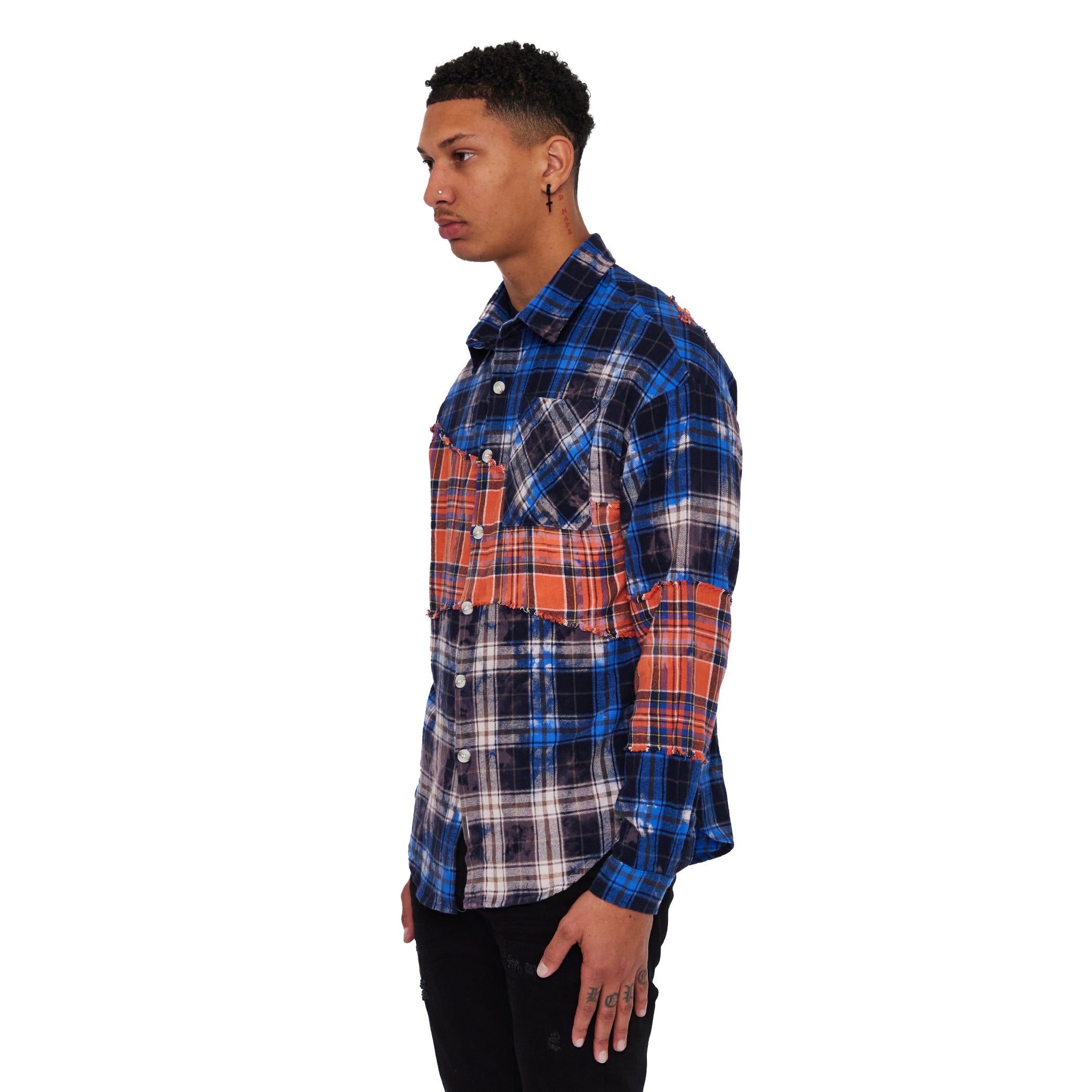 VALABASAS WOVEN “RIP & REPAIR” ROYAL ORANGE sold by valabasas product image thumbnail 5