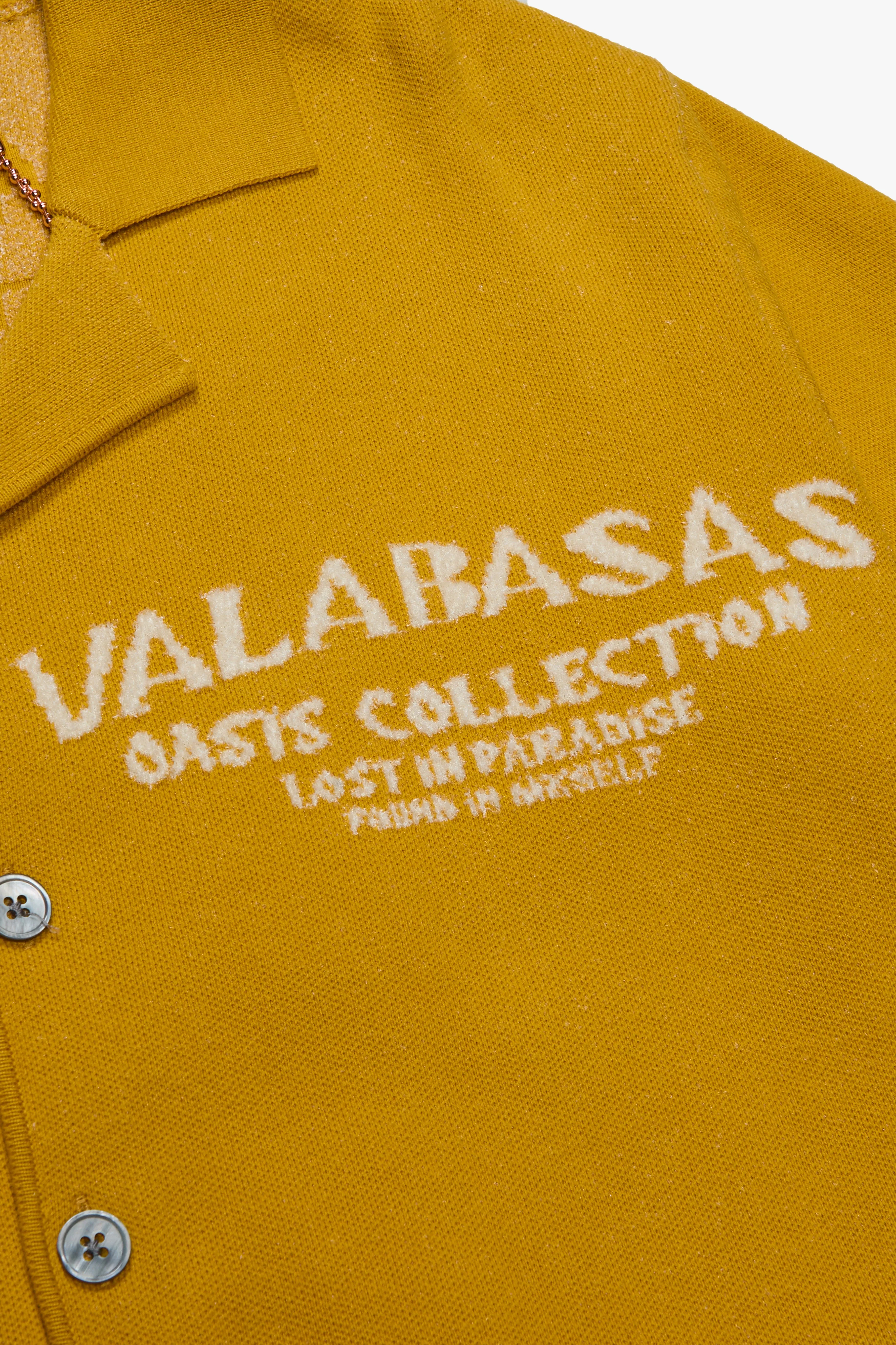 "LOS PALMAS" YELLOW BUTTON-DOWN sold by valabasas product image thumbnail 2