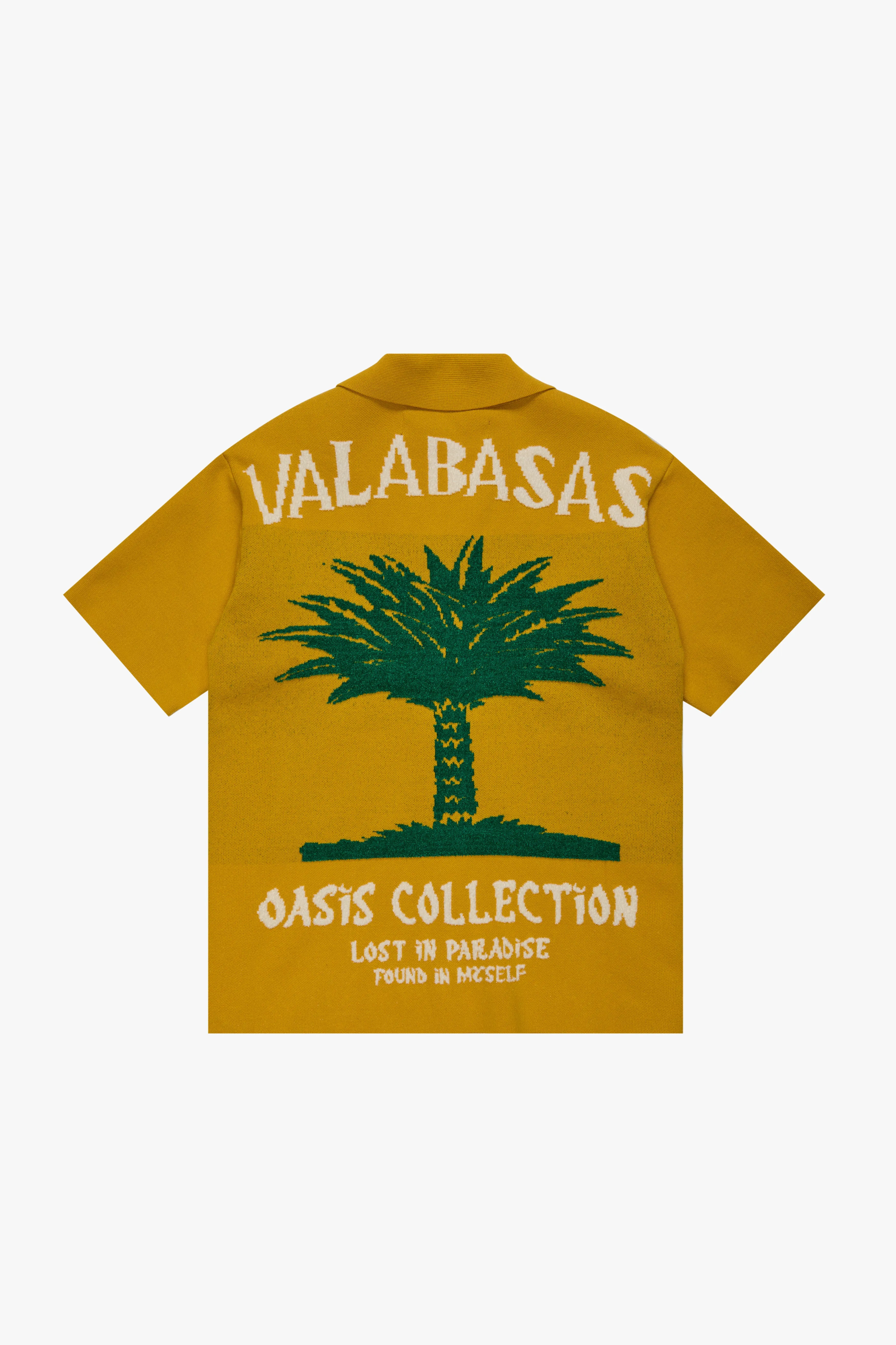 "LOS PALMAS" YELLOW BUTTON-DOWN sold by valabasas product image thumbnail 3