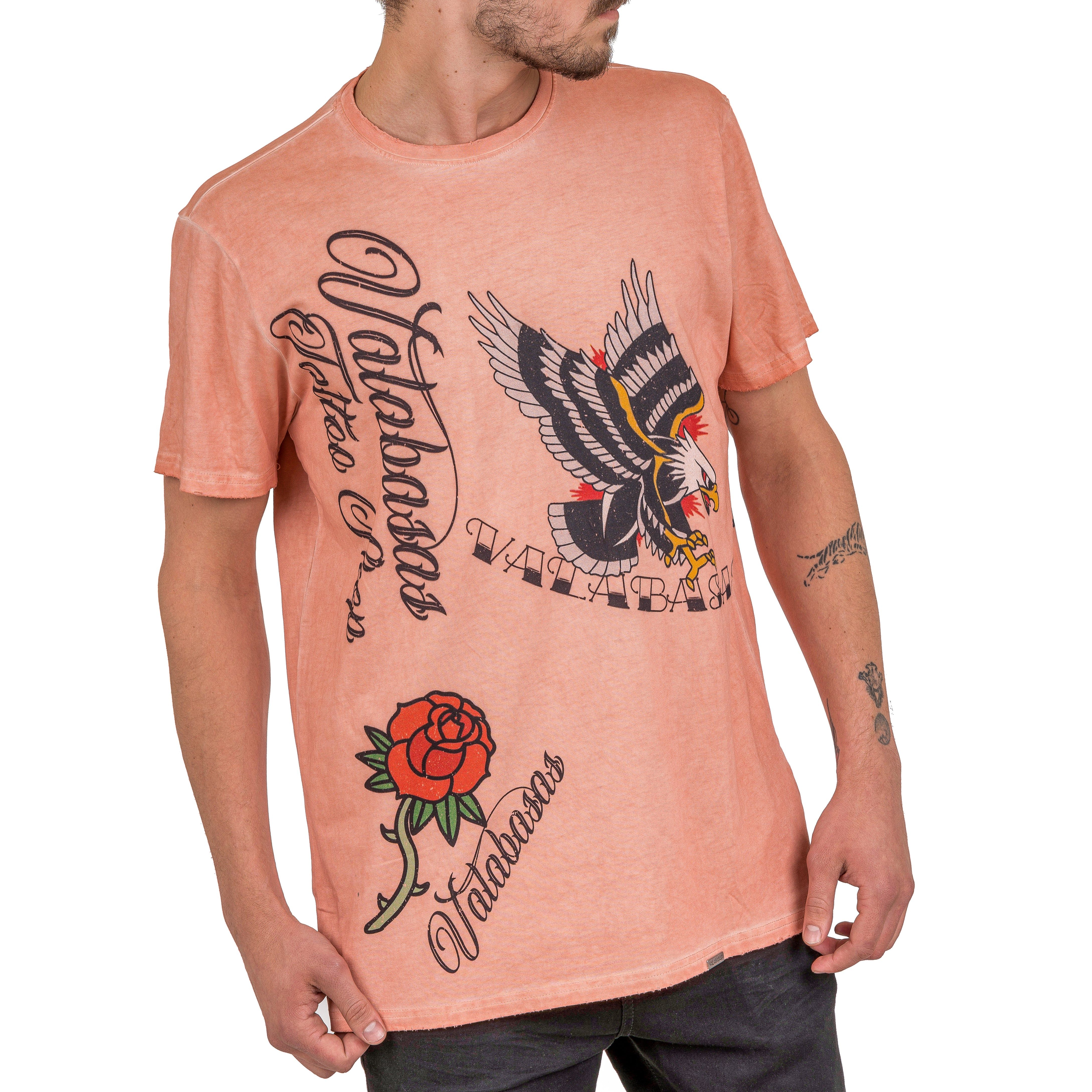 VALABASAS TEE “TATSHOP4” VINTAGE ORANGE-RED sold by valabasas product image thumbnail 3