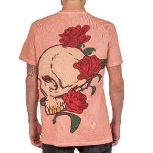 VALABASAS TEE “TATSHOP4” VINTAGE ORANGE-RED sold by valabasas