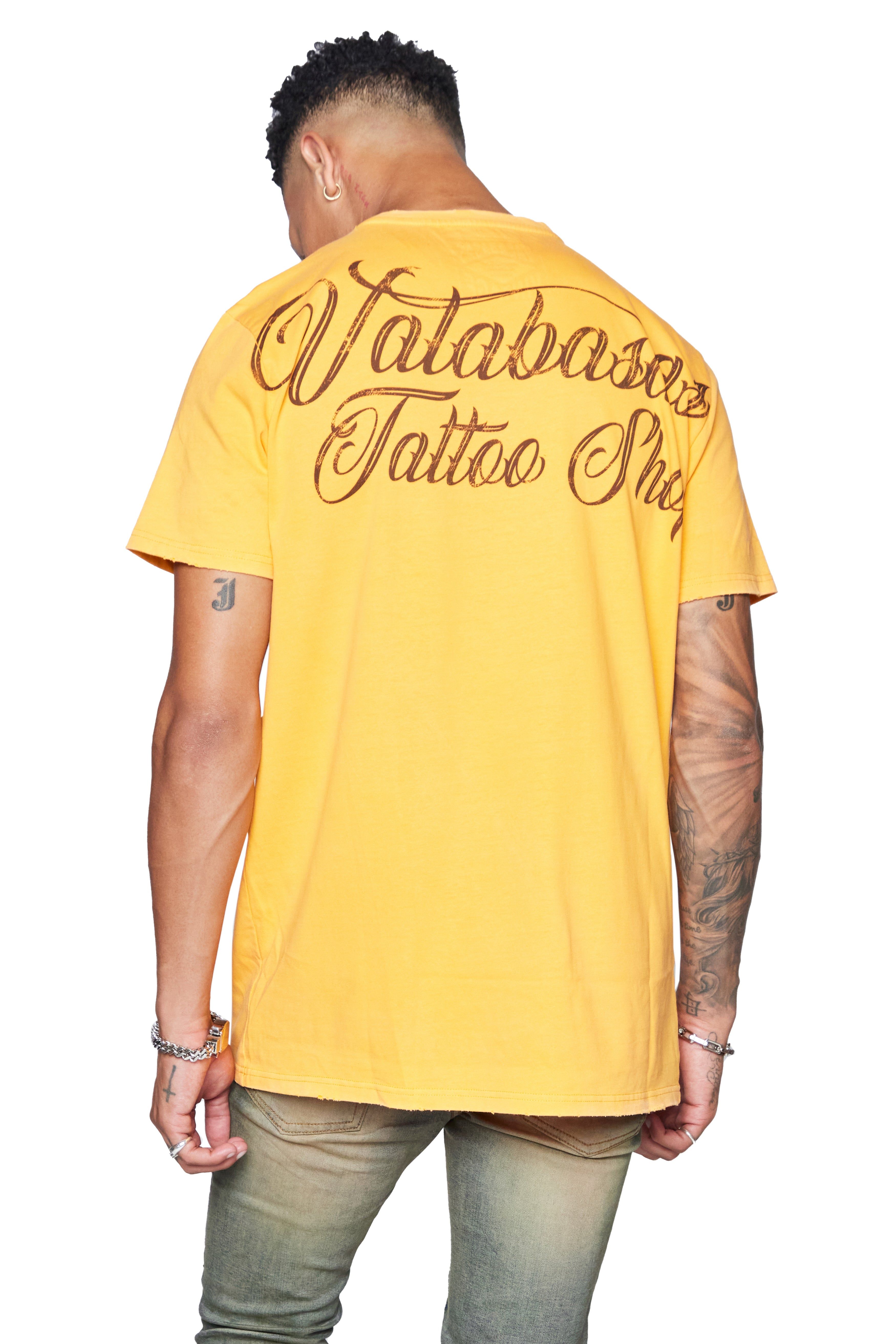 VALABASAS TEE “SNAKE TAT” ORANGE sold by valabasas product image thumbnail 4