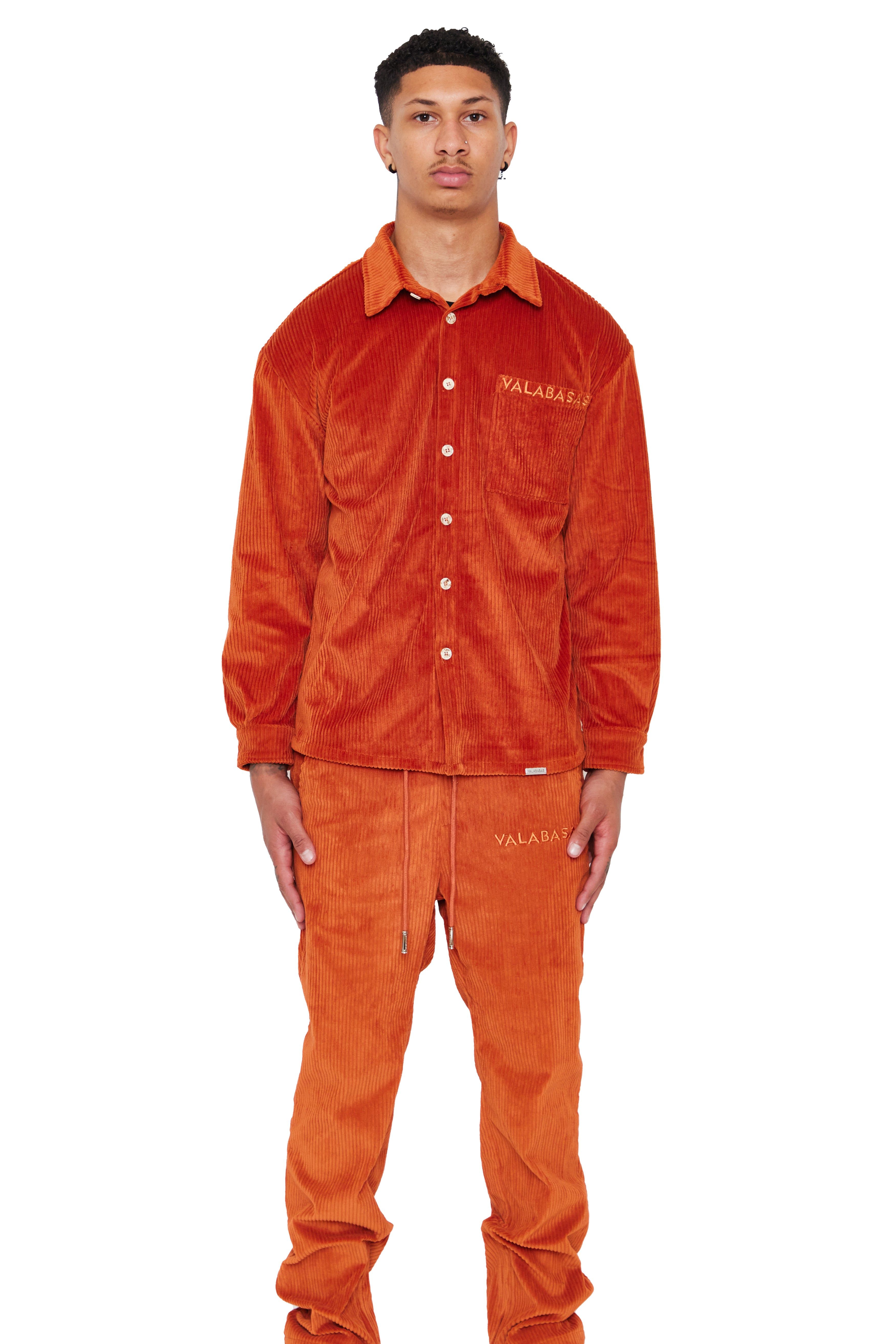 “BROADWAY” ARANCIA FLEECE SET sold by valabasas