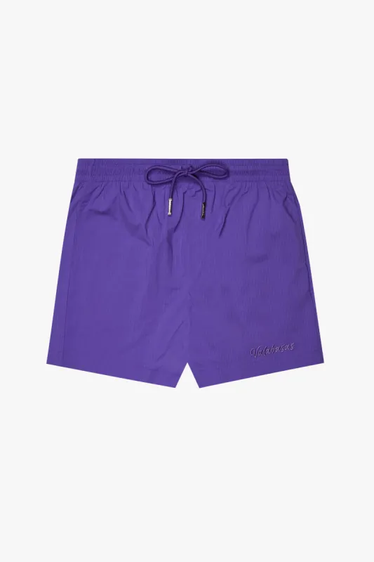 "URBAN" PURPLE NYLON SHORTS sold by valabasas